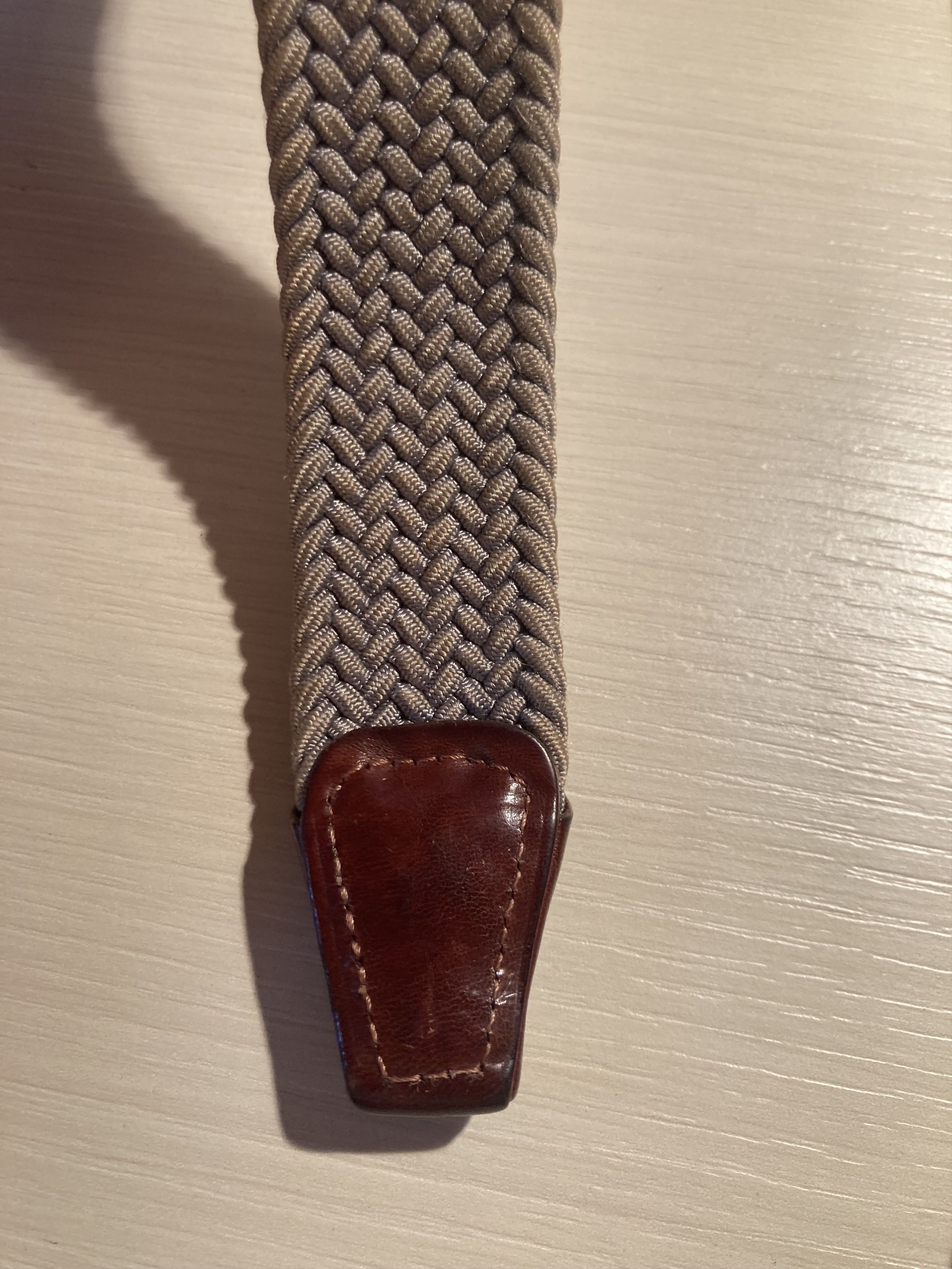 Andersons ANDERSON'S belt in grey nylon and brown leather size 36 Size ONE SIZE - 8 Thumbnail