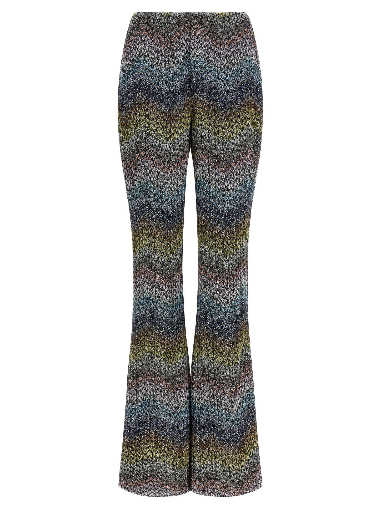 Missoni Lamé Viscose Pants Size 27" / US 4 / IT 40 - 1 Thumbnail