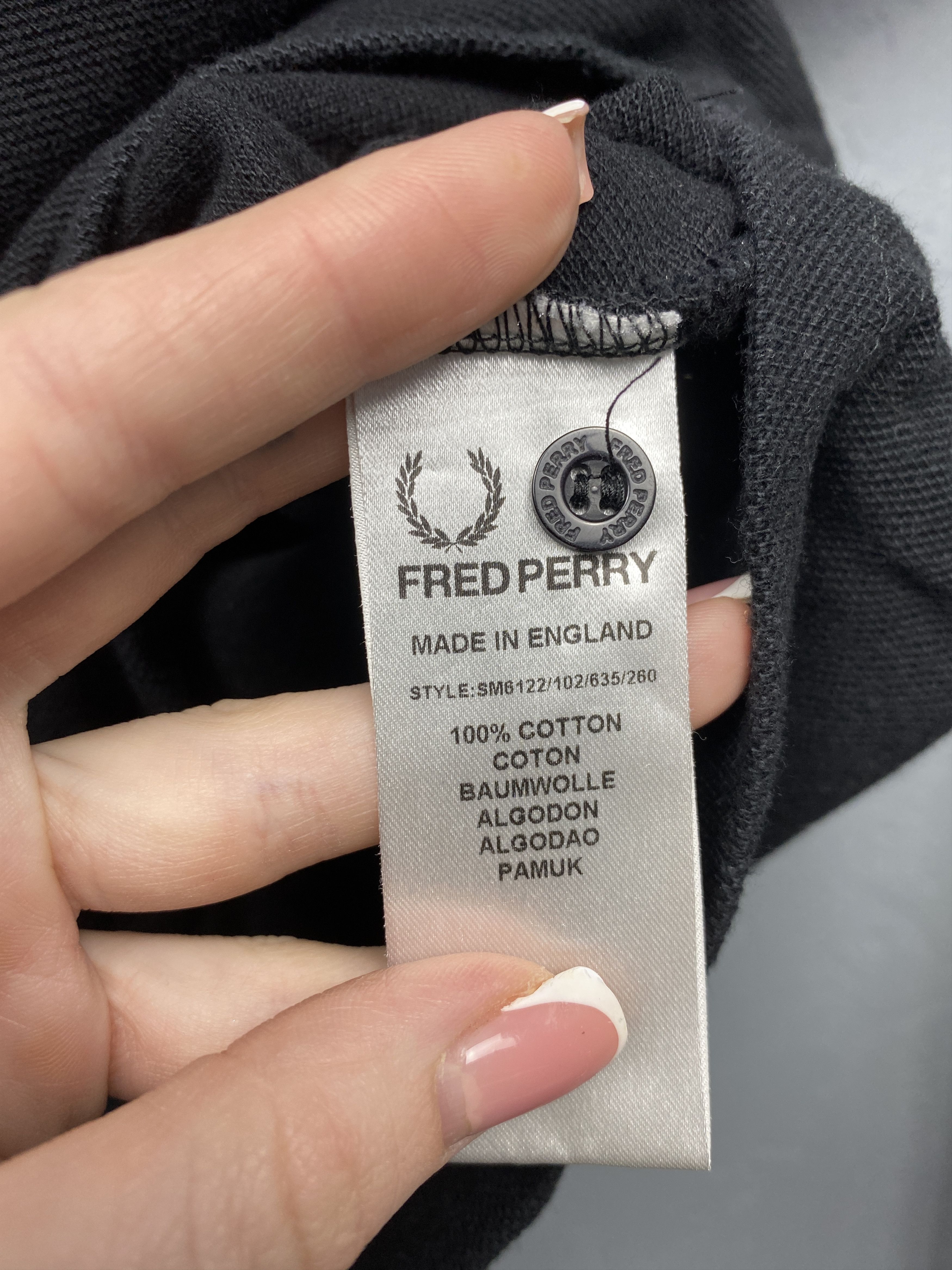 Fred Perry × Vintage Fred Perry 90s Vintage Mens Polo Shirt Size US M / EU 48-50 / 2 - 5 Thumbnail