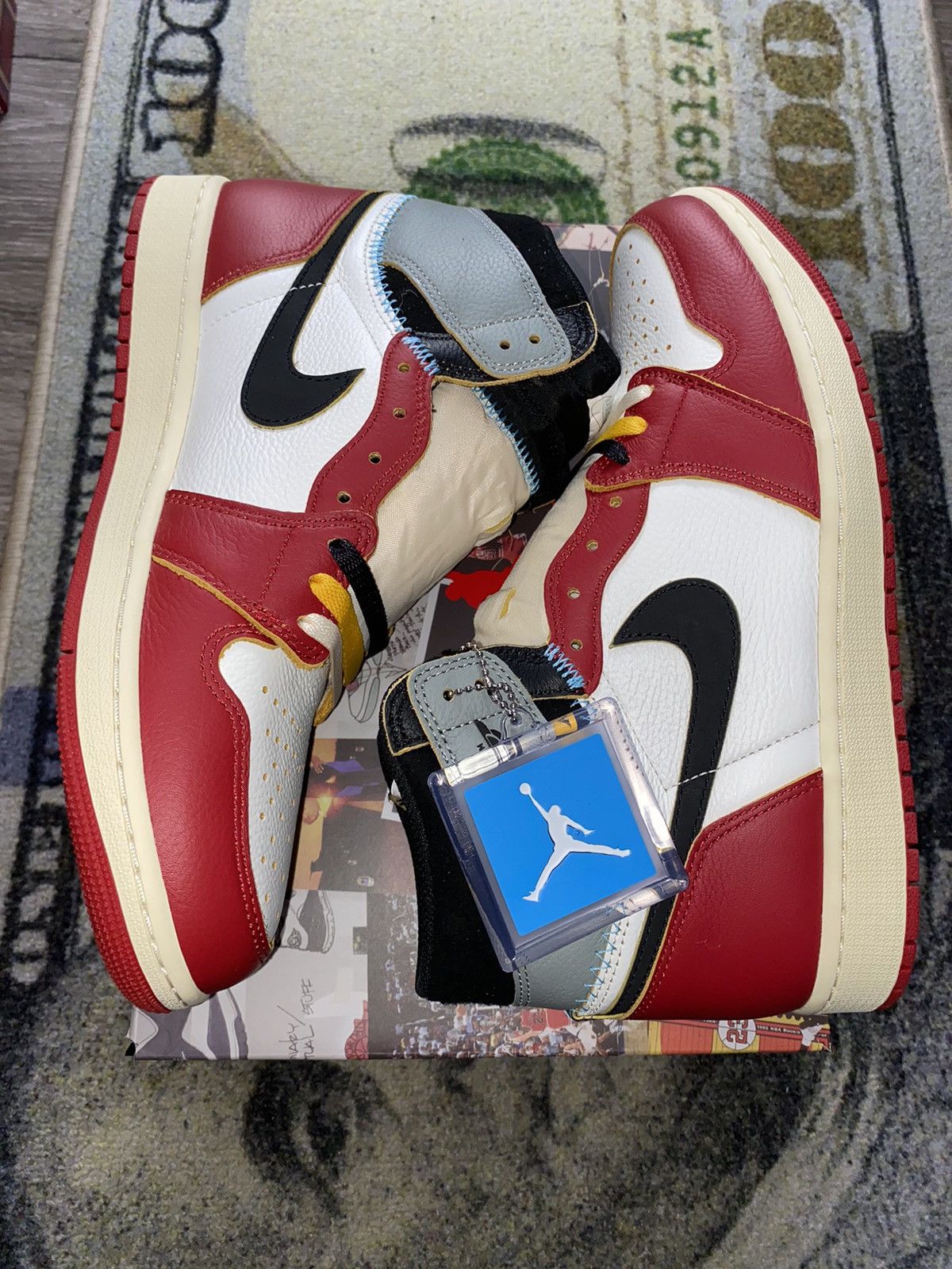 Jordan Brand × Nike Jordan 1 Retro High OG SP Union LA Chicago Shadow Size US 11.5 / EU 44-45 - 1 Thumbnail