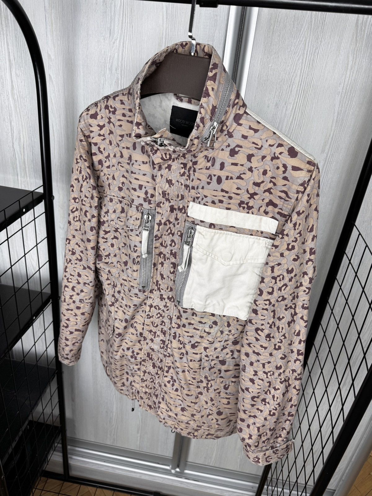 Wood Wood WOOD WOOD Norrebro M-65 Tactical Military Camo Pink Jacket Size US S / EU 44-46 / 1 - 6 Thumbnail