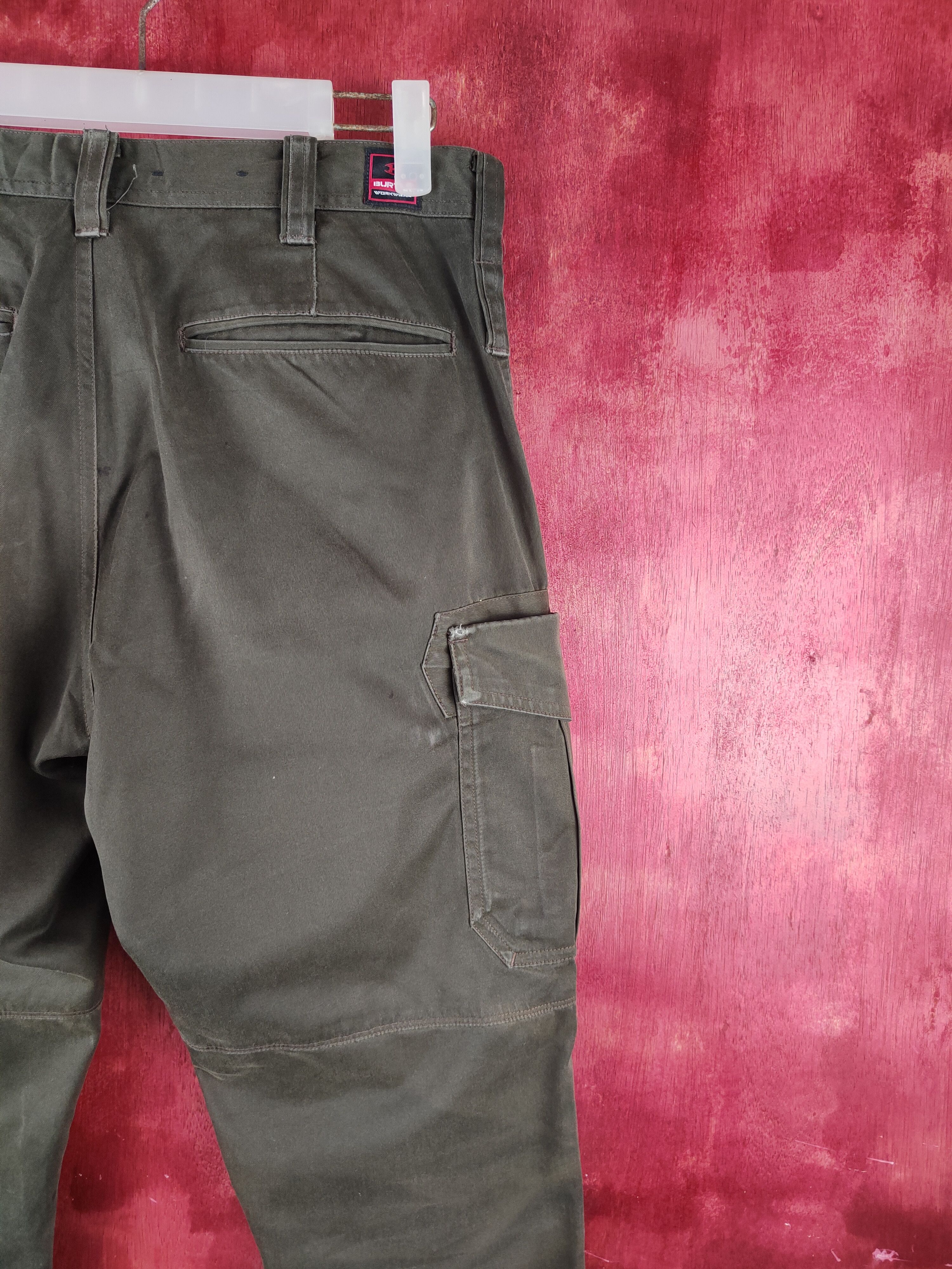 Japanese Brand Burtle Dark Brown Multipocket Cargo Pants N#S48 Size US 30 / EU 46 - 13 Thumbnail