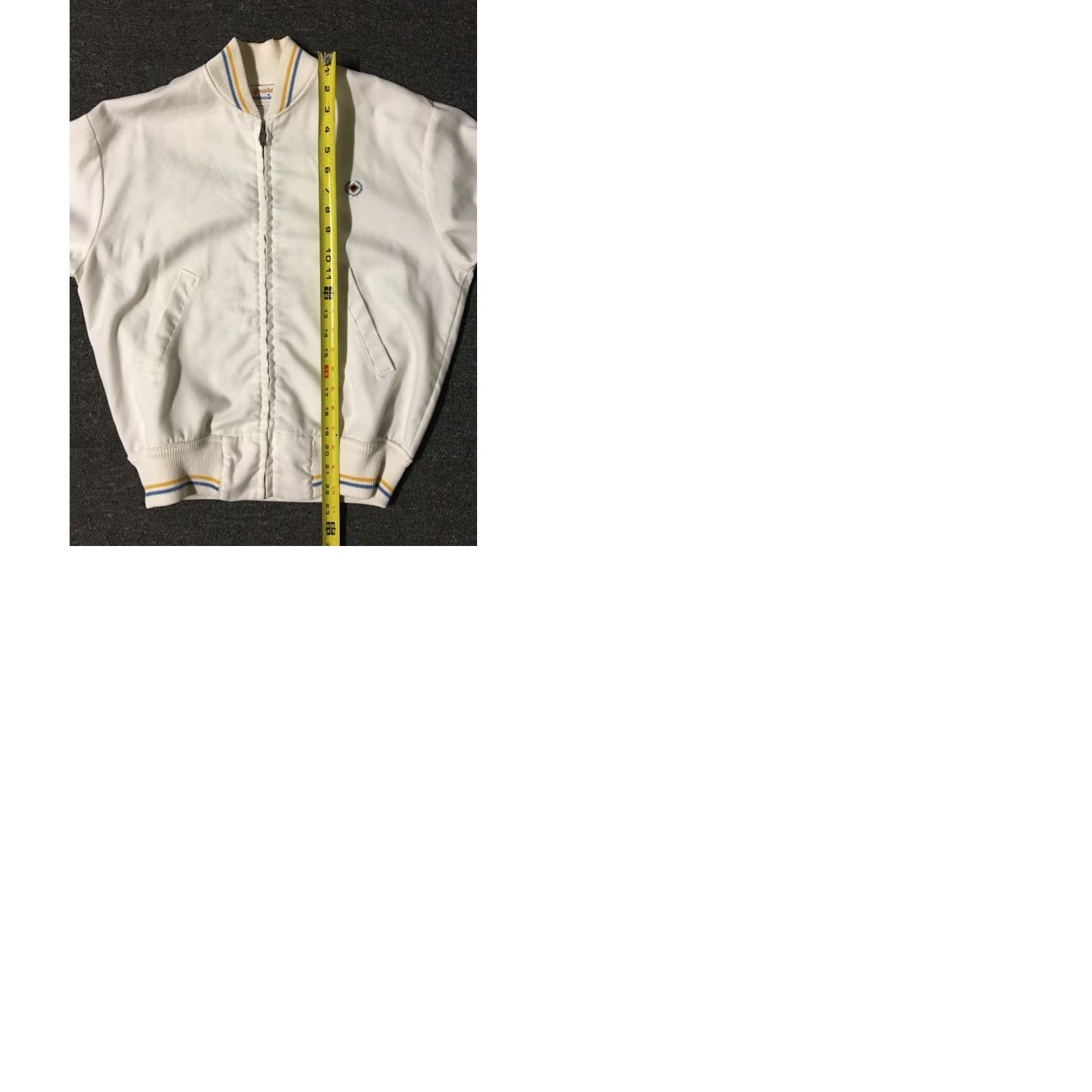 Spalding VINTAGE Spalding Jacket Track Shirt Bomber S USA White Zipper Sports 60s 70s Basketball Grunge Mens Size US S / EU 44-46 / 1 - 9 Thumbnail