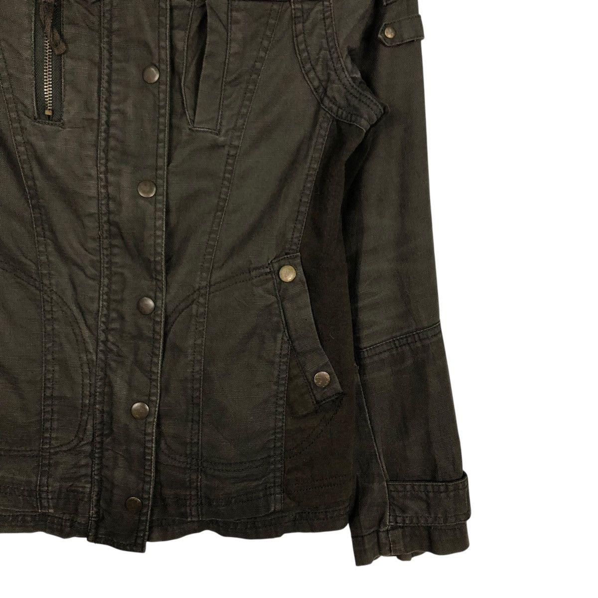 Japanese Brand 🔥VINTAGE BIKER BONK JACKET SHAWL COLLAR CIAOPANIC Size US S / EU 44-46 / 1 - 7 Thumbnail