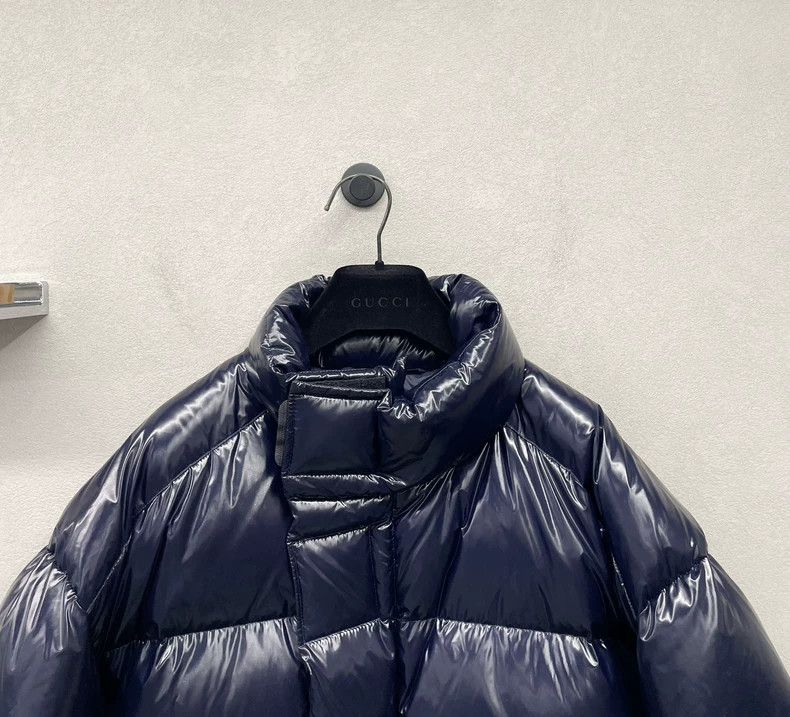 Gucci Gucci Dark blue down jacket 2502-Nextarrow Size US M / EU 48-50 / 2 - 4 Thumbnail