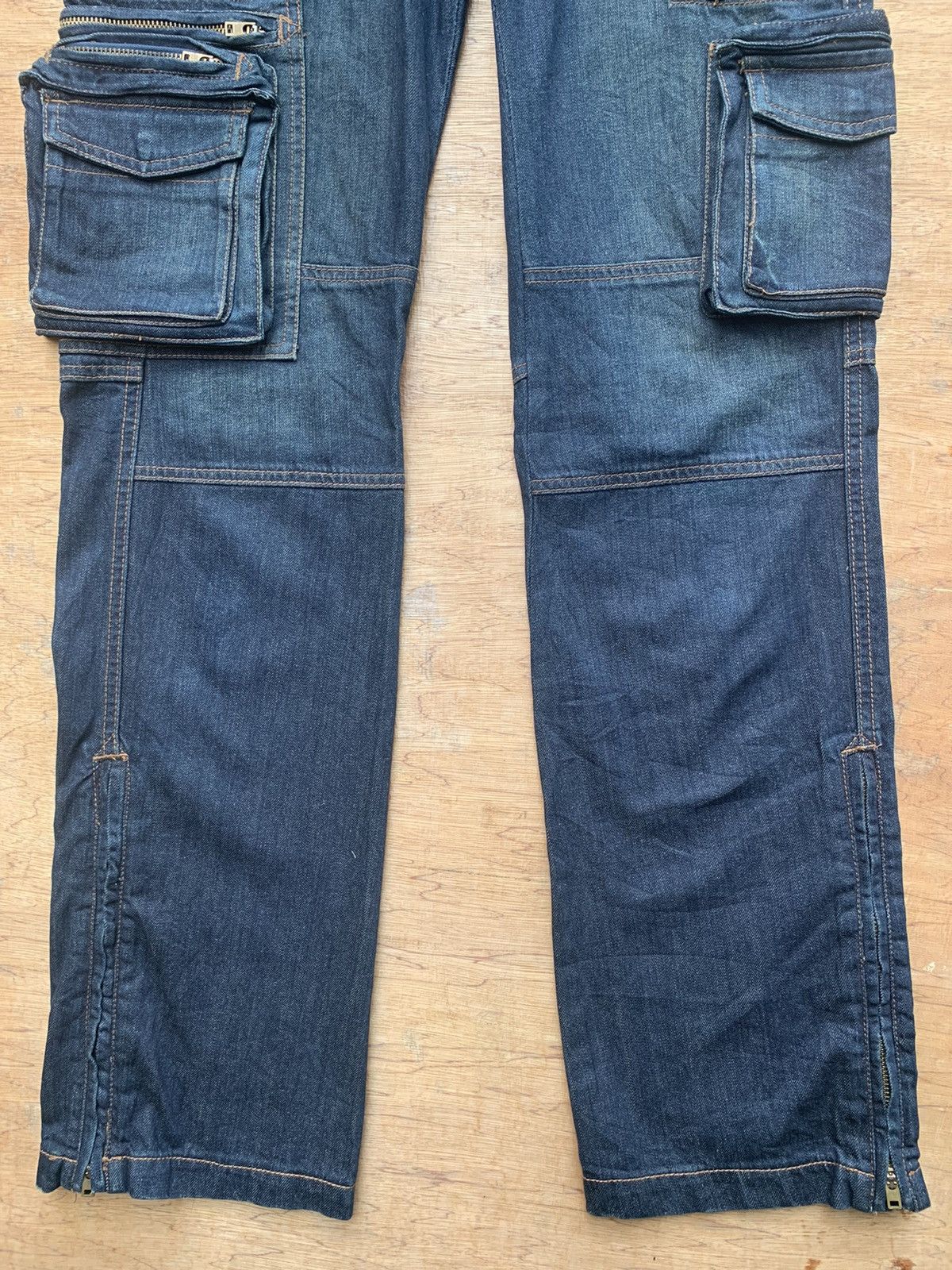 Japanese Brand 🔥🔥 abx Multipocket Tactical Denim Pants Size US 33 - 9 Thumbnail