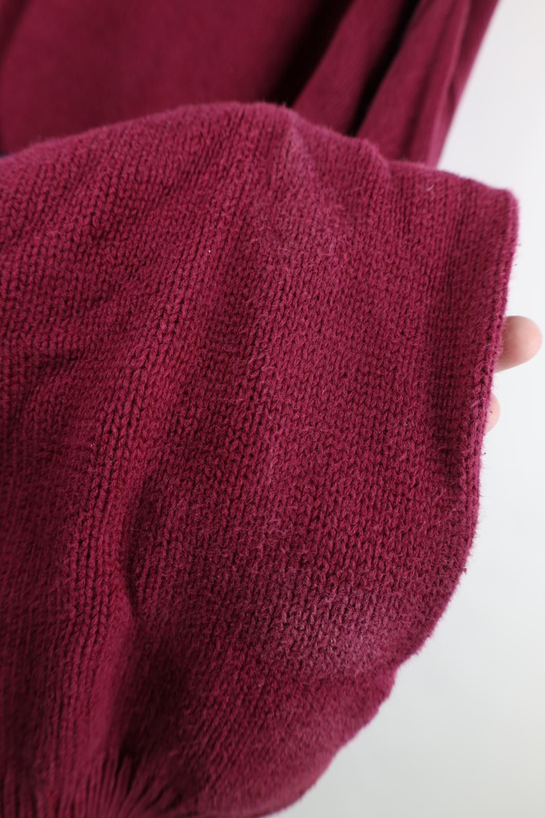 Vintage Vintage 90s Streetwear Block Cotton Knit Crewneck Sweater Size US XL / EU 56 / 4 - 6 Thumbnail