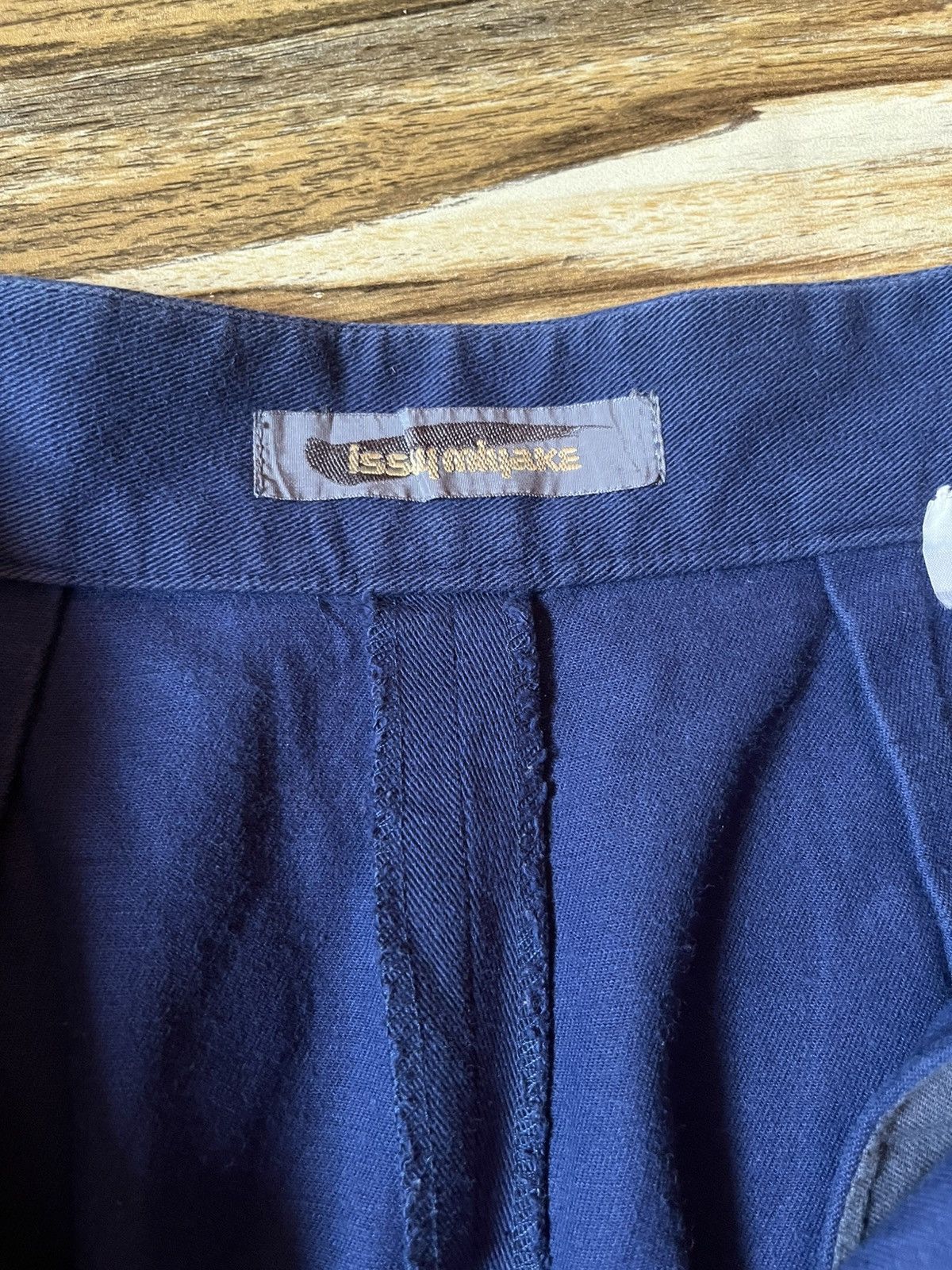 Issey Miyake Archive🔥 Vintage 80s Issey Miyake Gurkha Pants Navy Blue Size US 30 / EU 46 - 11 Thumbnail