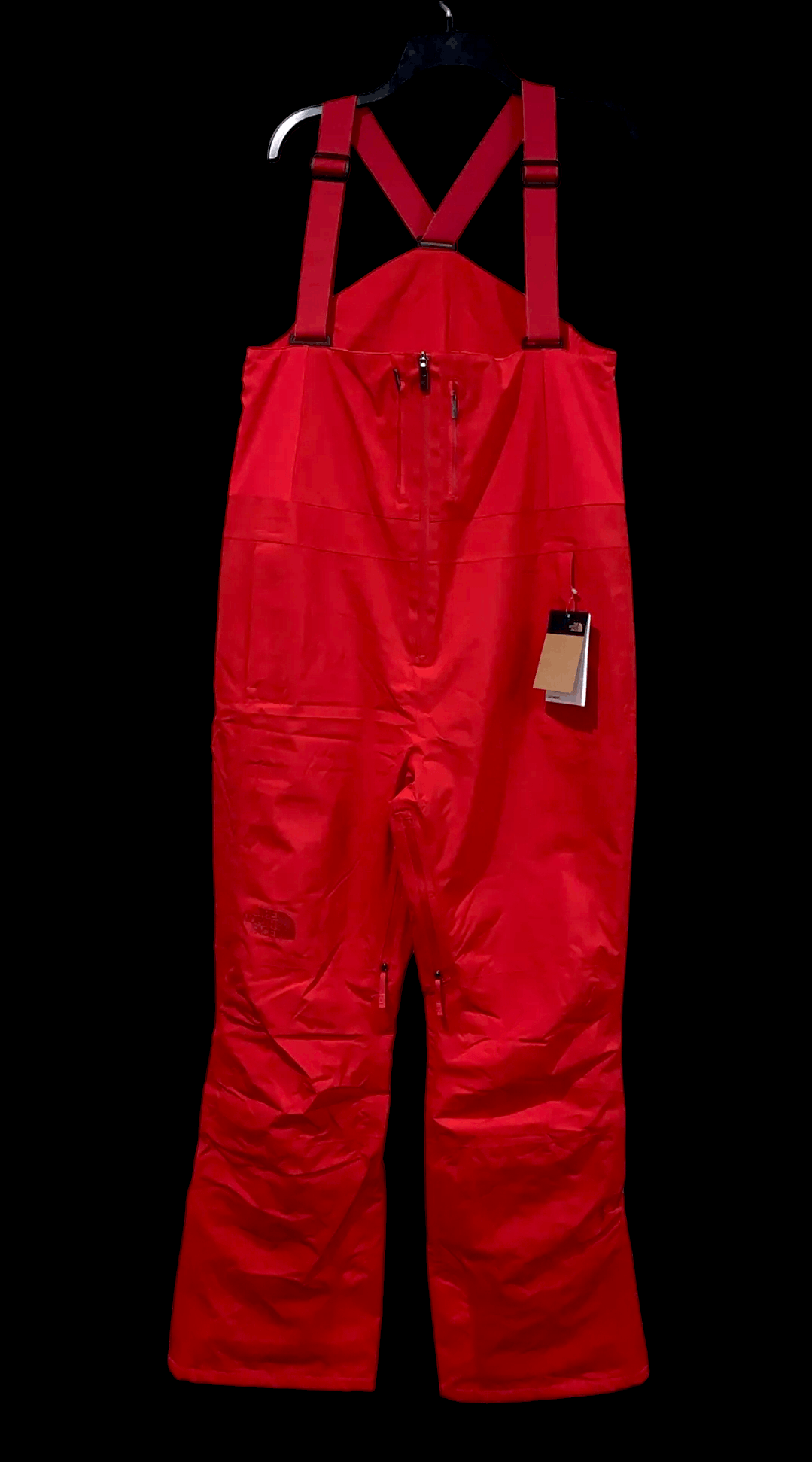 image of New The North Face Women’S Amry Bib Snow Ski Insulated Pants in Red, Women's (Size 28)