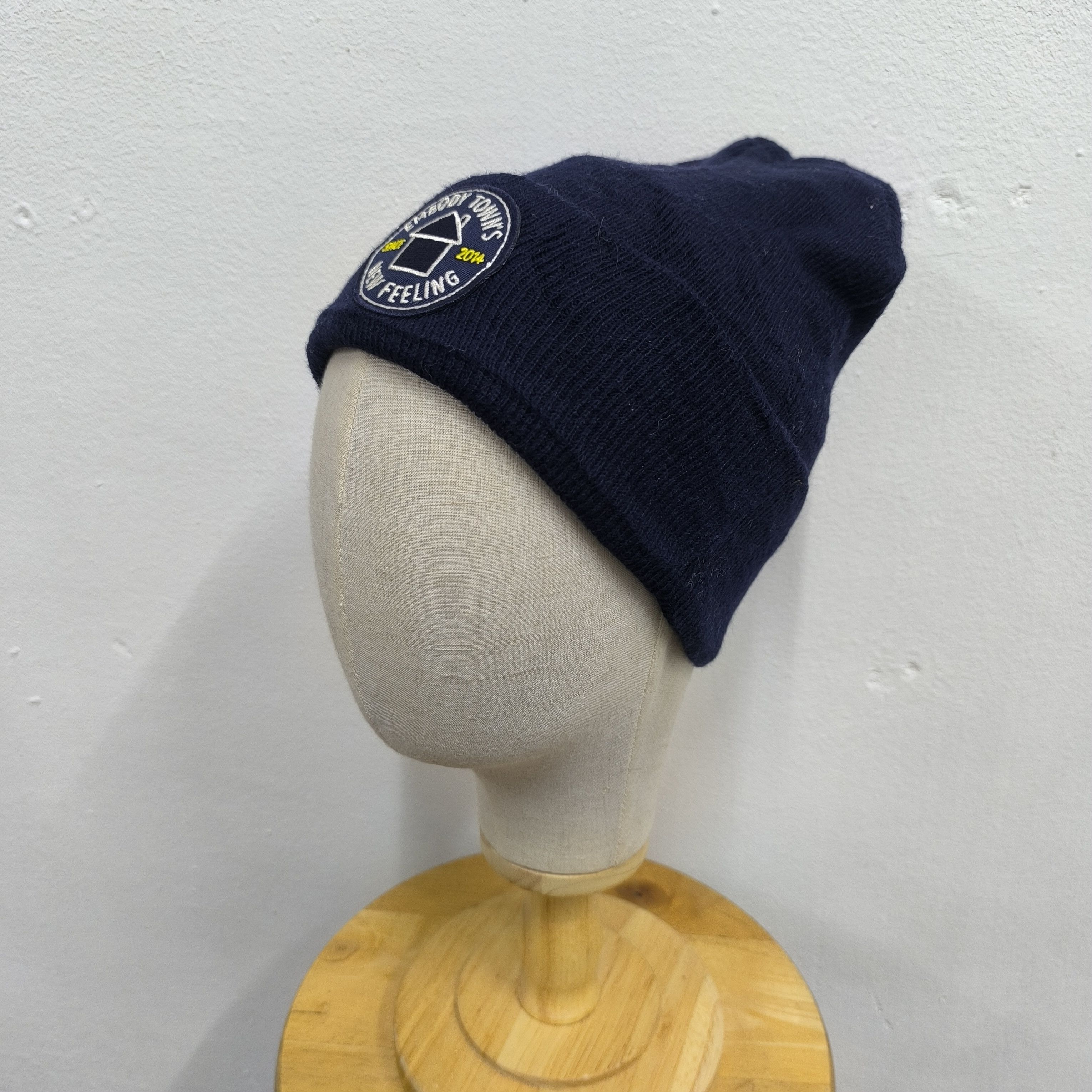 Vintage ✨Embody town's new feeling made in usa beanie hat Size ONE SIZE - 2 Thumbnail