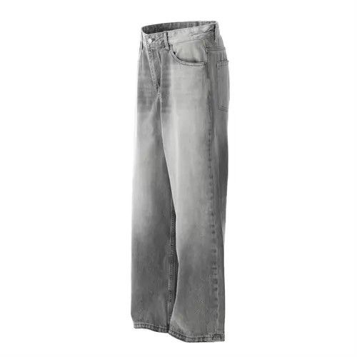 Japanese Brand Heavy washed punk distressed gradient jeans Size US 32 / EU 48 - 2 Thumbnail