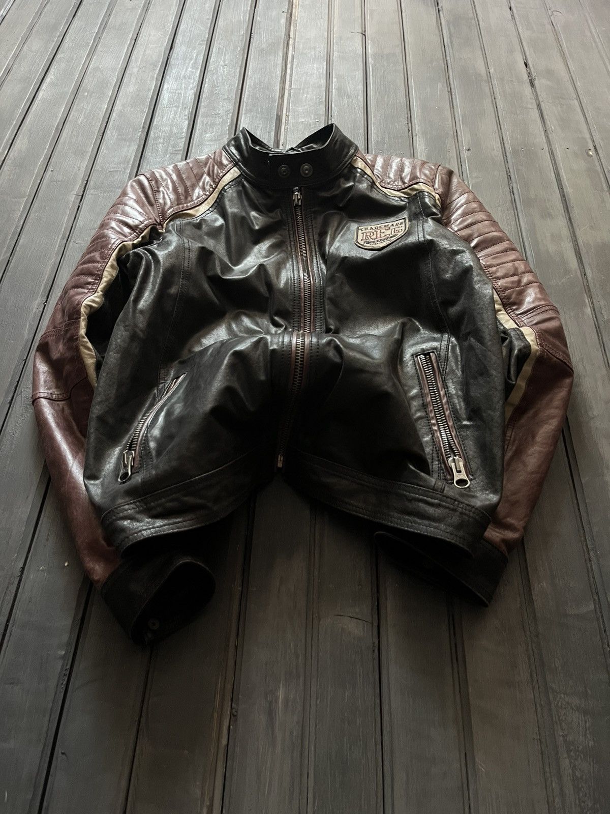 Japanese Brand VTG BALENCIAGA OPIUM CARTI STYLE CROPPED LEATHER JACKET Y2K Size US M / EU 48-50 / 2 - 1 Thumbnail