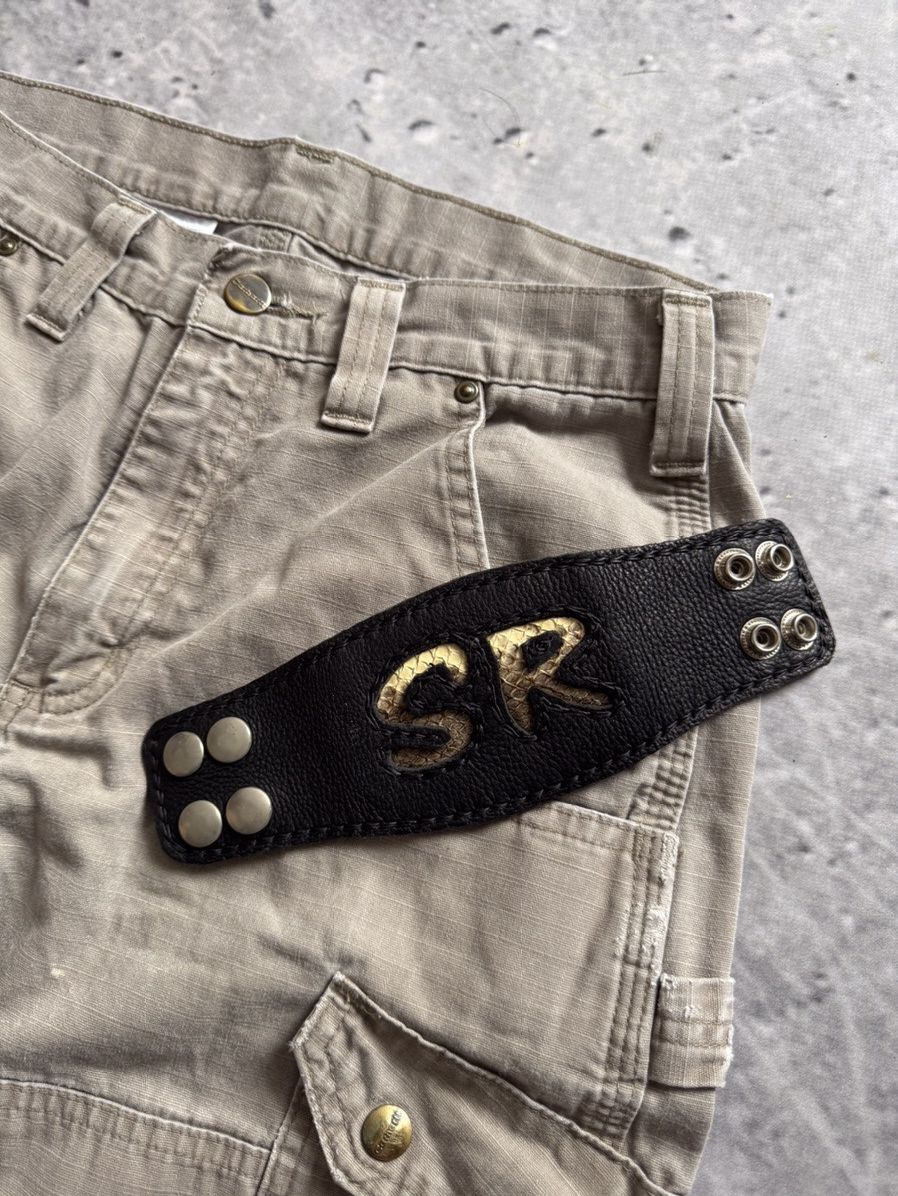 Leather × Vintage ⚠️🔥Vintage SR leather bracelet moto style Soulriders Size ONE SIZE - 8 Thumbnail
