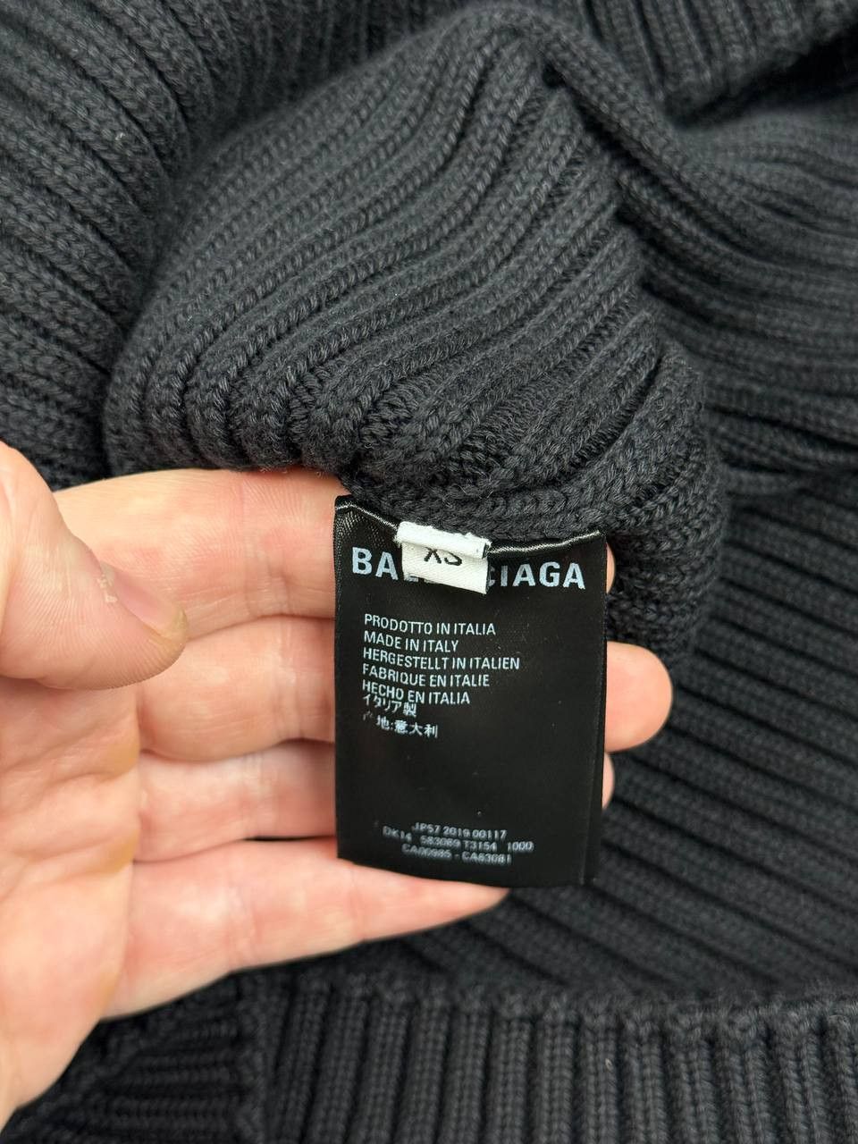 Balenciaga Balenciaga Ribbed Turtleneck Knit Sweater Oversized Size XS / US 0-2 / IT 36-38 - 6 Thumbnail
