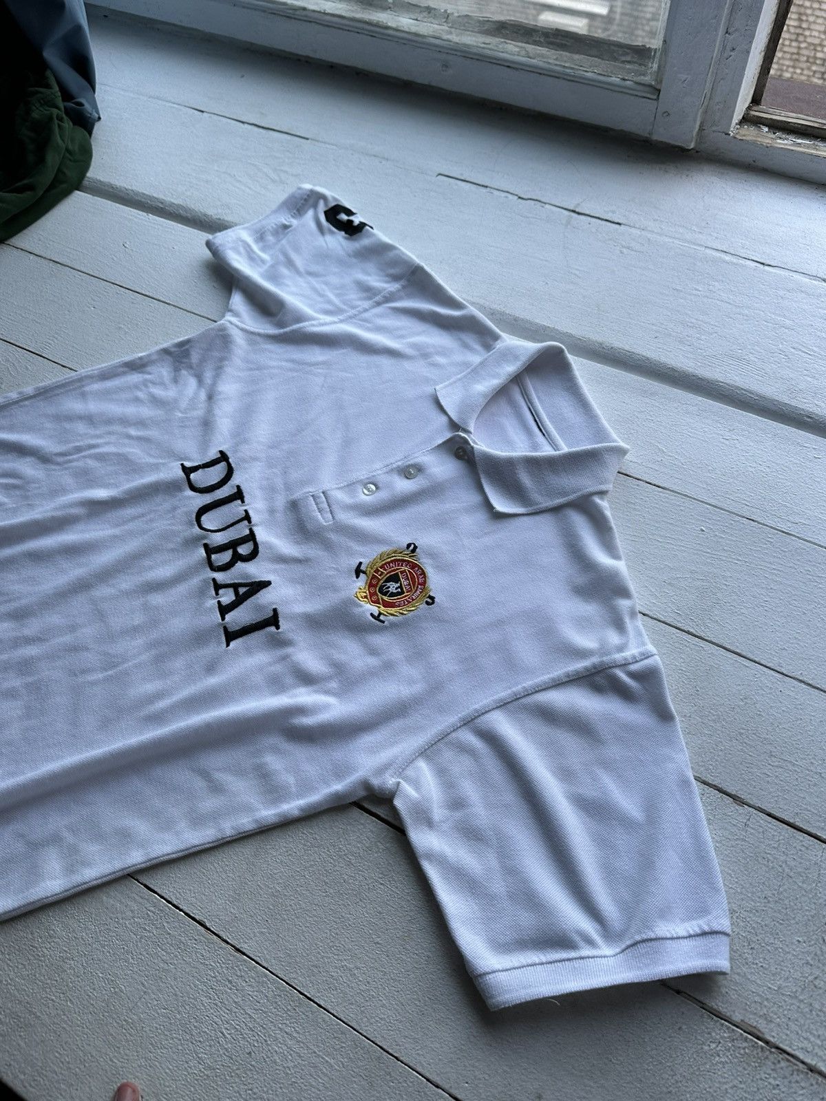 Other 🚨 RARE DUBAI UNITED ARAB EMIRATES BIG LOGO CHIEF KEEF STYLE Size US L / EU 52-54 / 3 - 2 Thumbnail