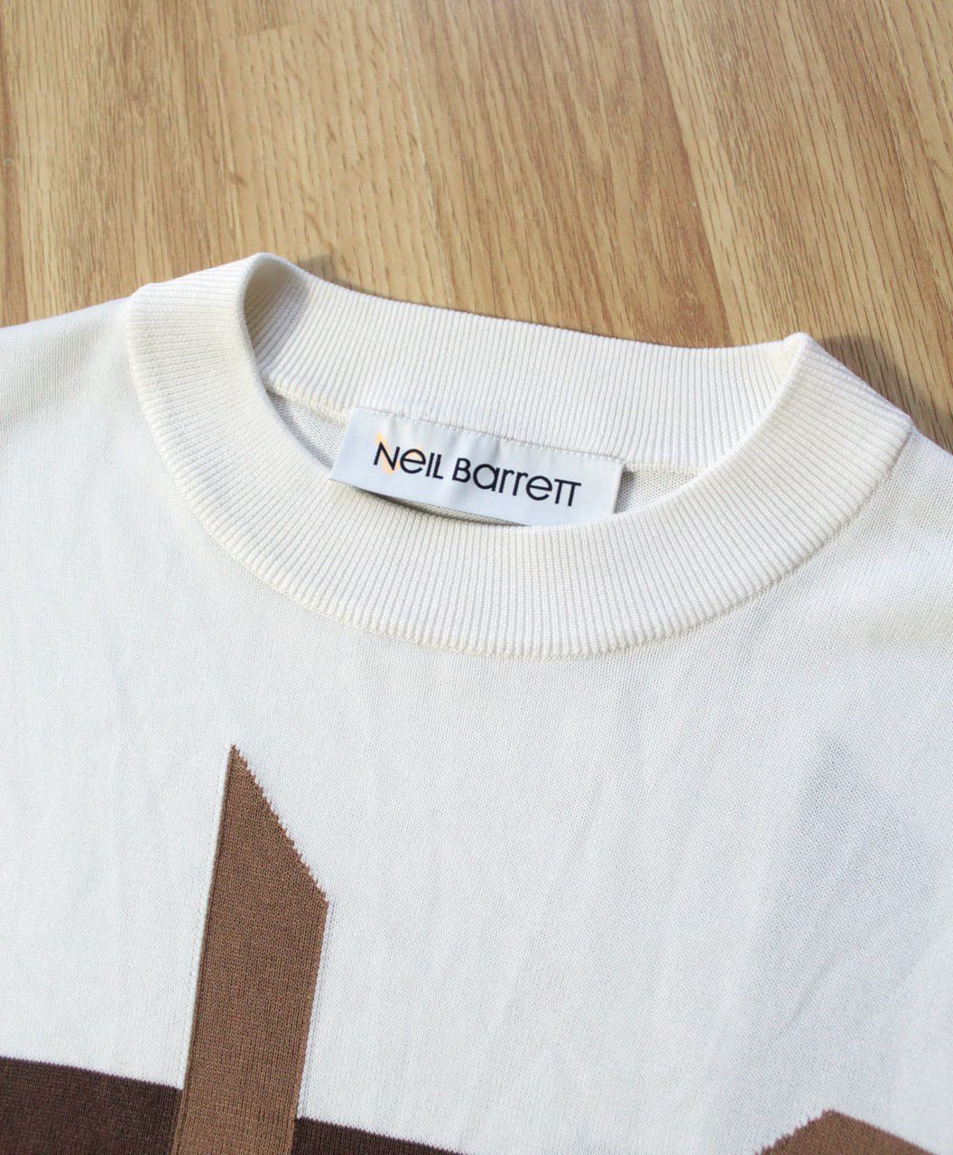Neil Barrett 🔥 Neil Barrett Striped Knit Crew Neck Slim Fit Pullover Size US M / EU 48-50 / 2 - 4 Thumbnail