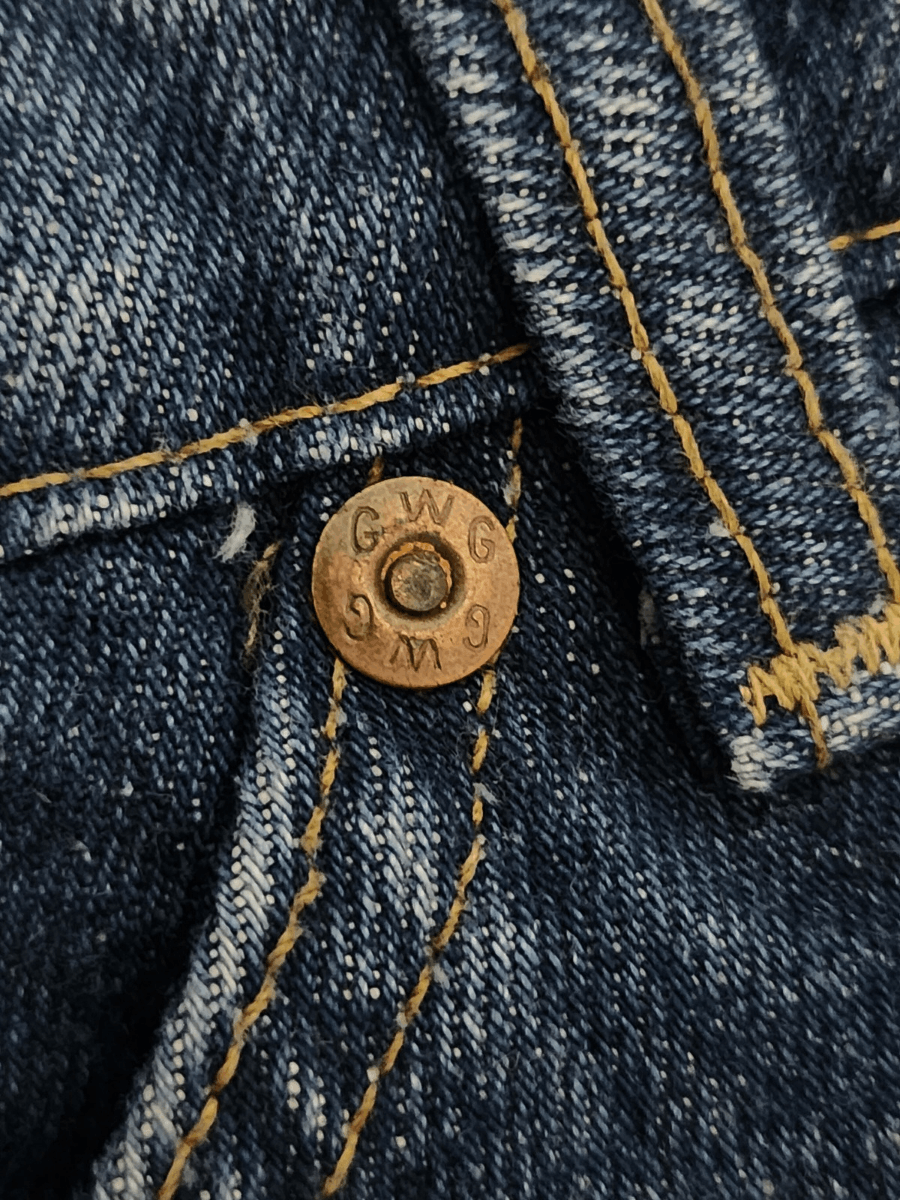 Other Vintage x 90s GWG Garment Company Original Blue Jean Size US 32 / EU 48 - 8 Thumbnail