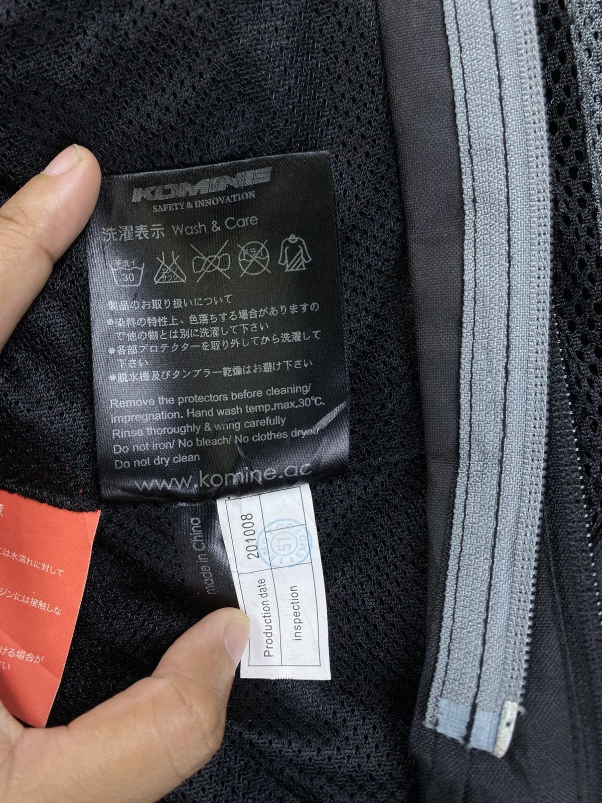 Kadoya Komine Japan Motorcycle BikerJacket Size US M / EU 48-50 / 2 - 12 Thumbnail