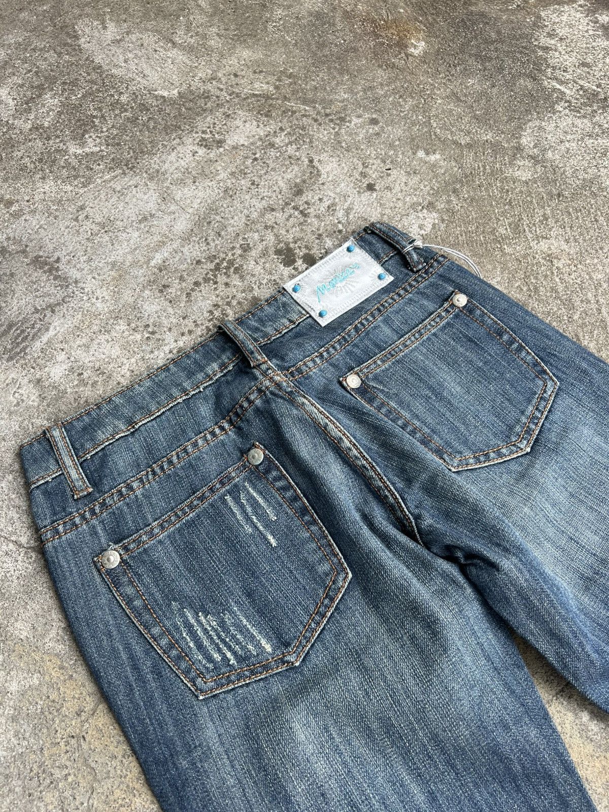 Hysteric Glamour × If Six Was Nine × Vintage RARE vintage If Six Was Nine style flared jeans Y2K Size US 30 / EU 46 - 10 Thumbnail