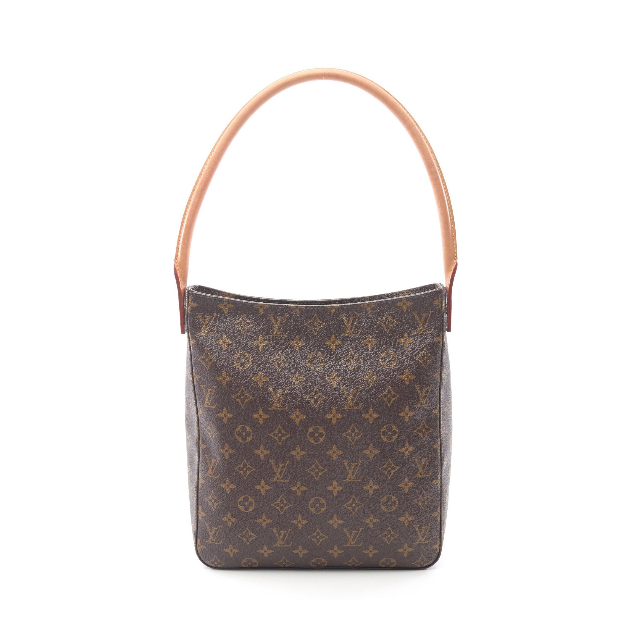Louis Vuitton Louis Vuitton Looping Gm Monogram Shoulder Bag Leather Brown Size ONE SIZE - 1 Thumbnail
