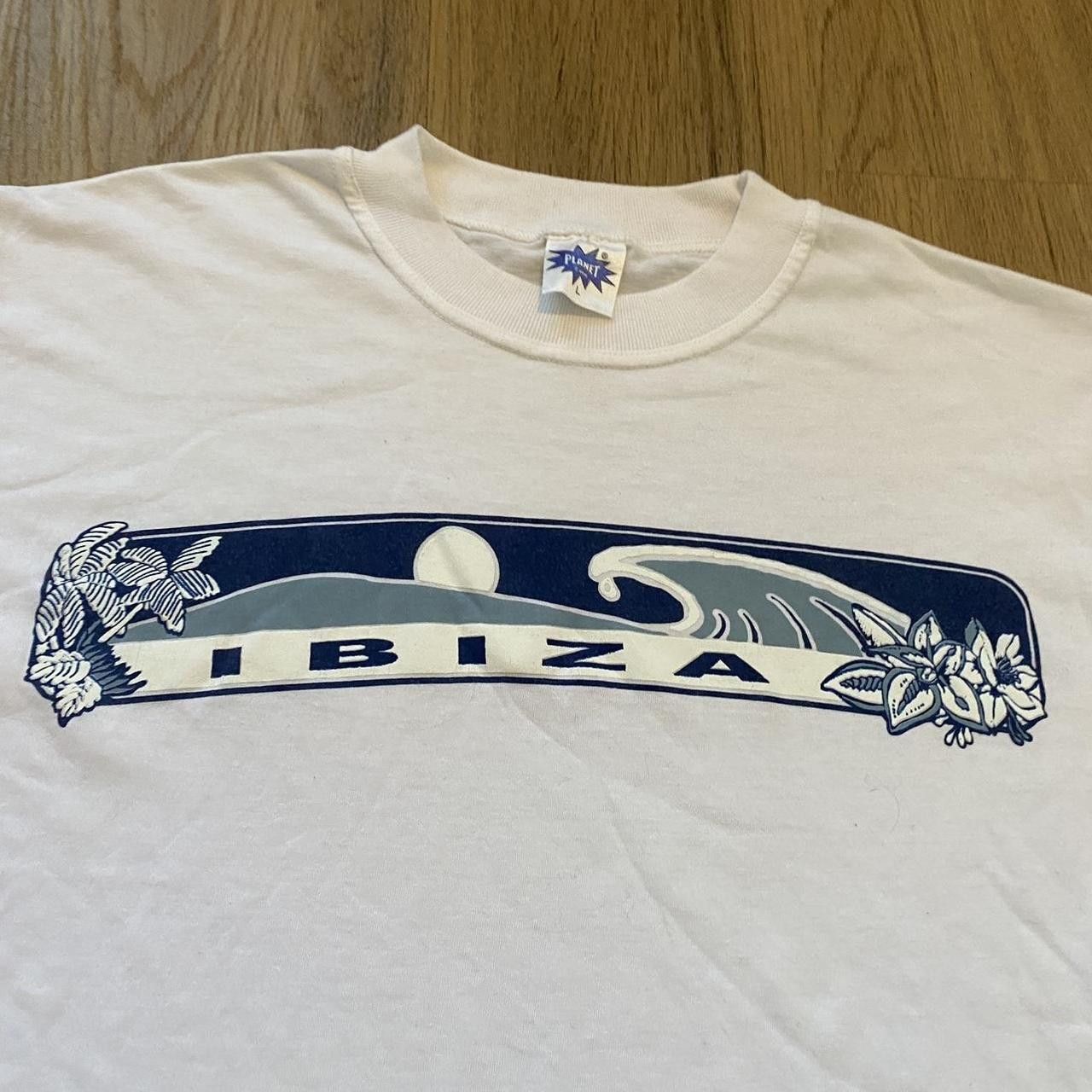 Other Ibiza tee - classic white and blue streetwear tee Size US L / EU 52-54 / 3 - 2 Thumbnail