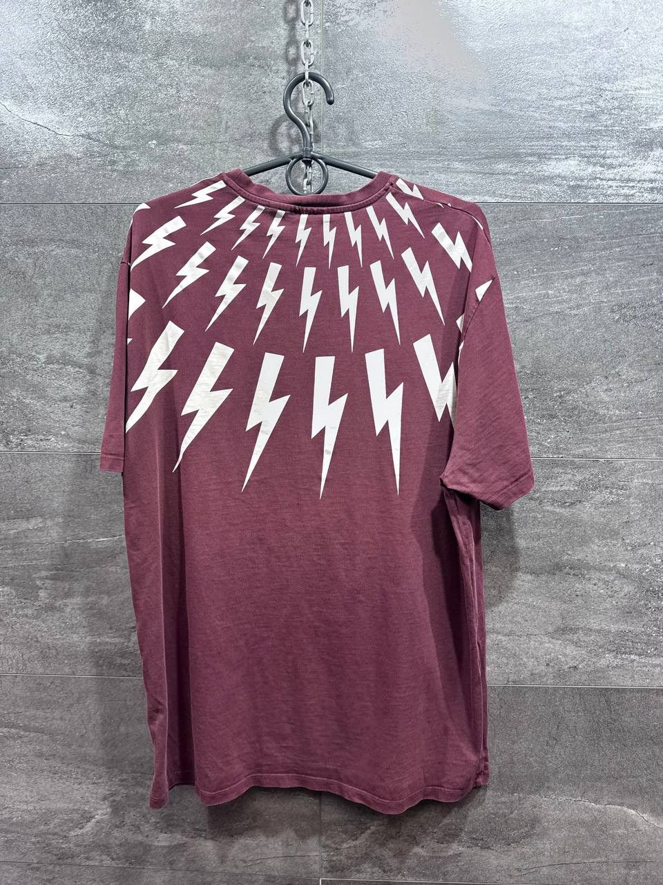Neil Barrett Neil Barrett Thunderbolt T-Shirt Size XL Size US XL / EU 56 / 4 - 17 Thumbnail