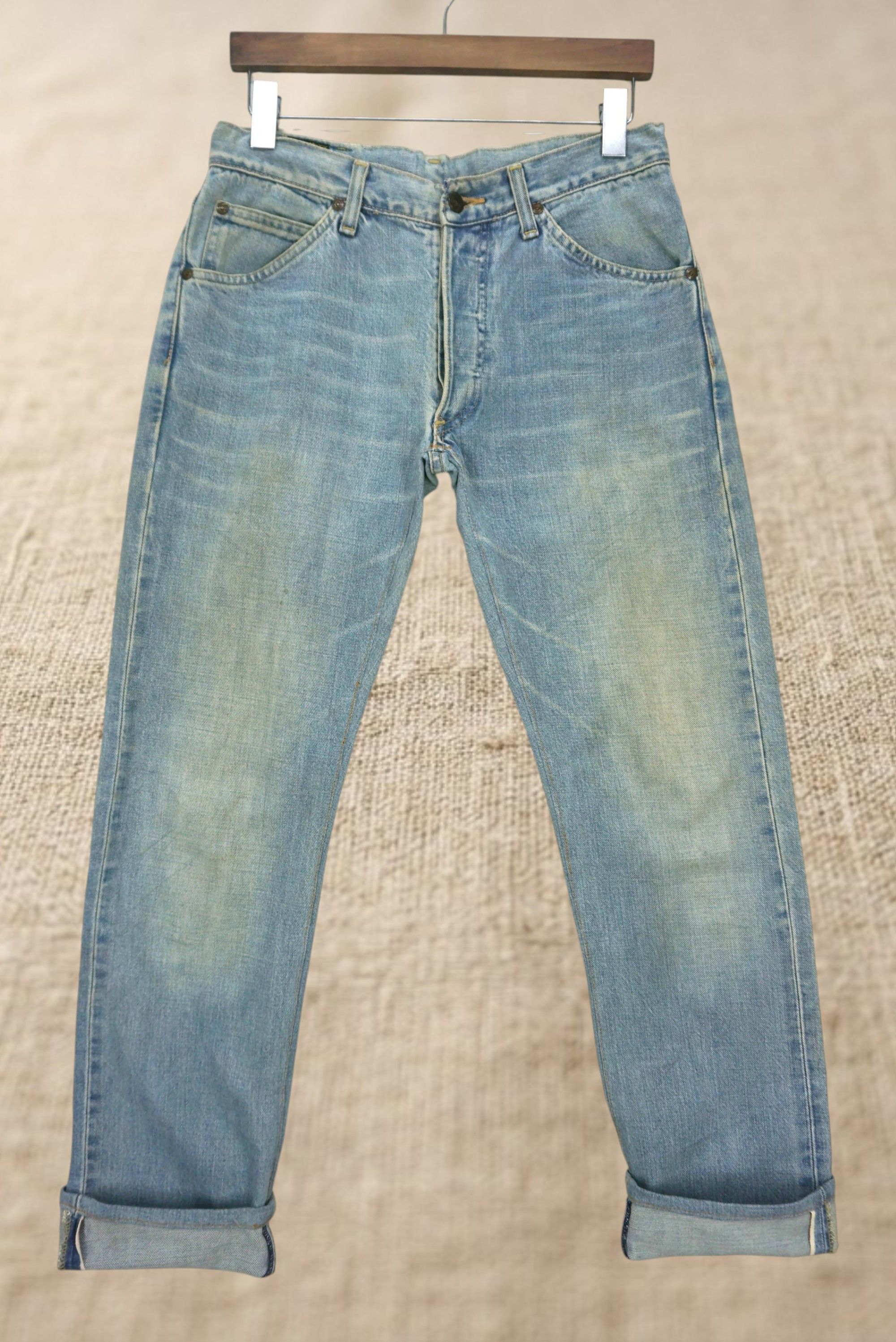 Lee Riders Selvedge Jeans Made in Japan Union Made Denim W30 Size US 30 / EU 46 - 1 Thumbnail