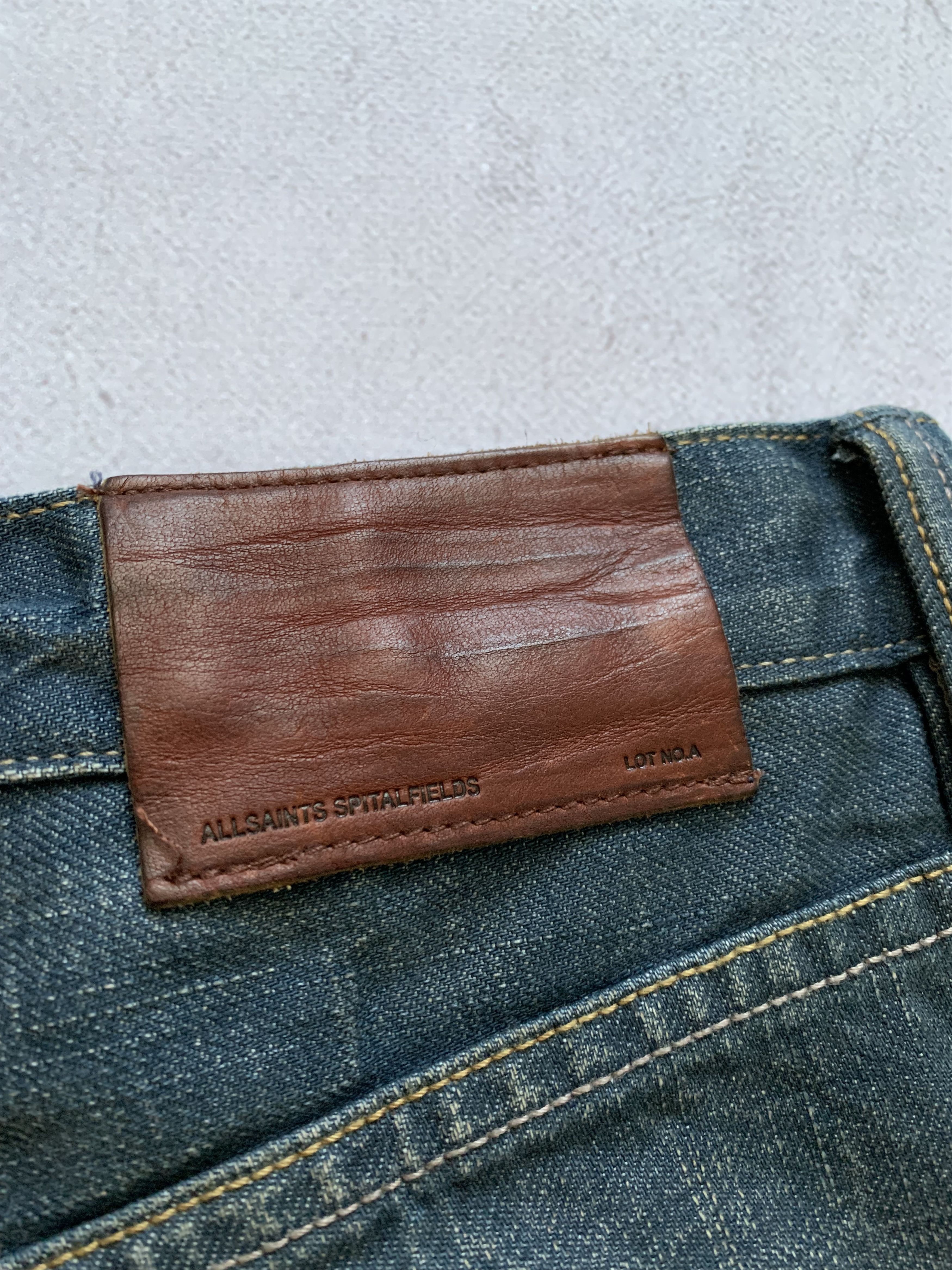 Allsaints × Japanese Brand Vintage Allsaints Jeans Denim Pants Baggy Dirty Distressed Size US 34 / EU 50 - 15 Thumbnail