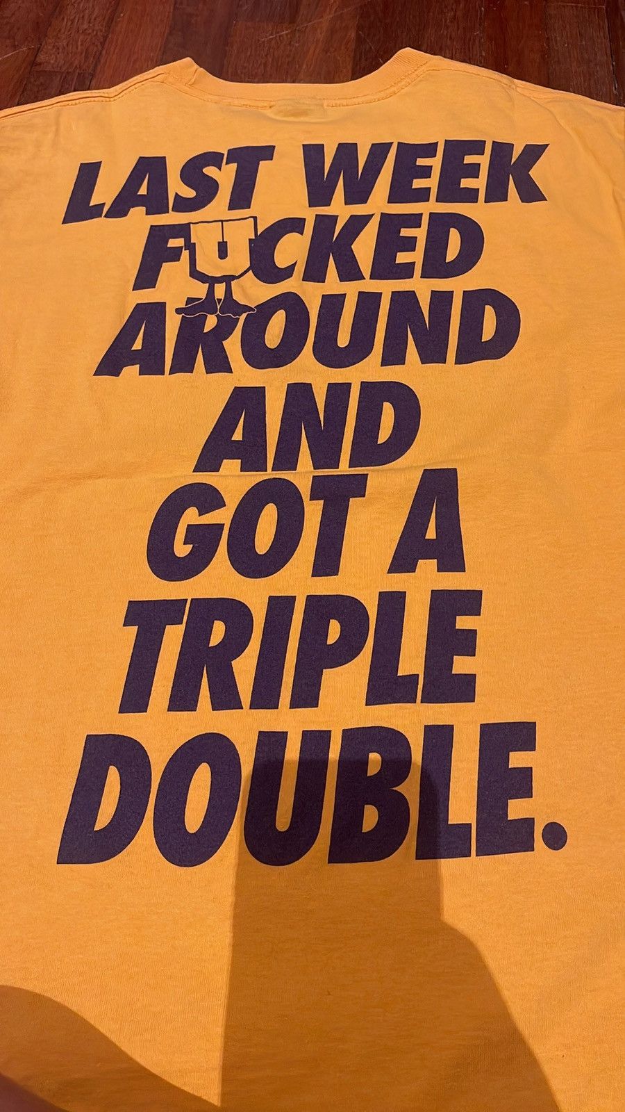Undefeated Undefeated Triple Double Tee RARE Size US M / EU 48-50 / 2 - 6 Thumbnail