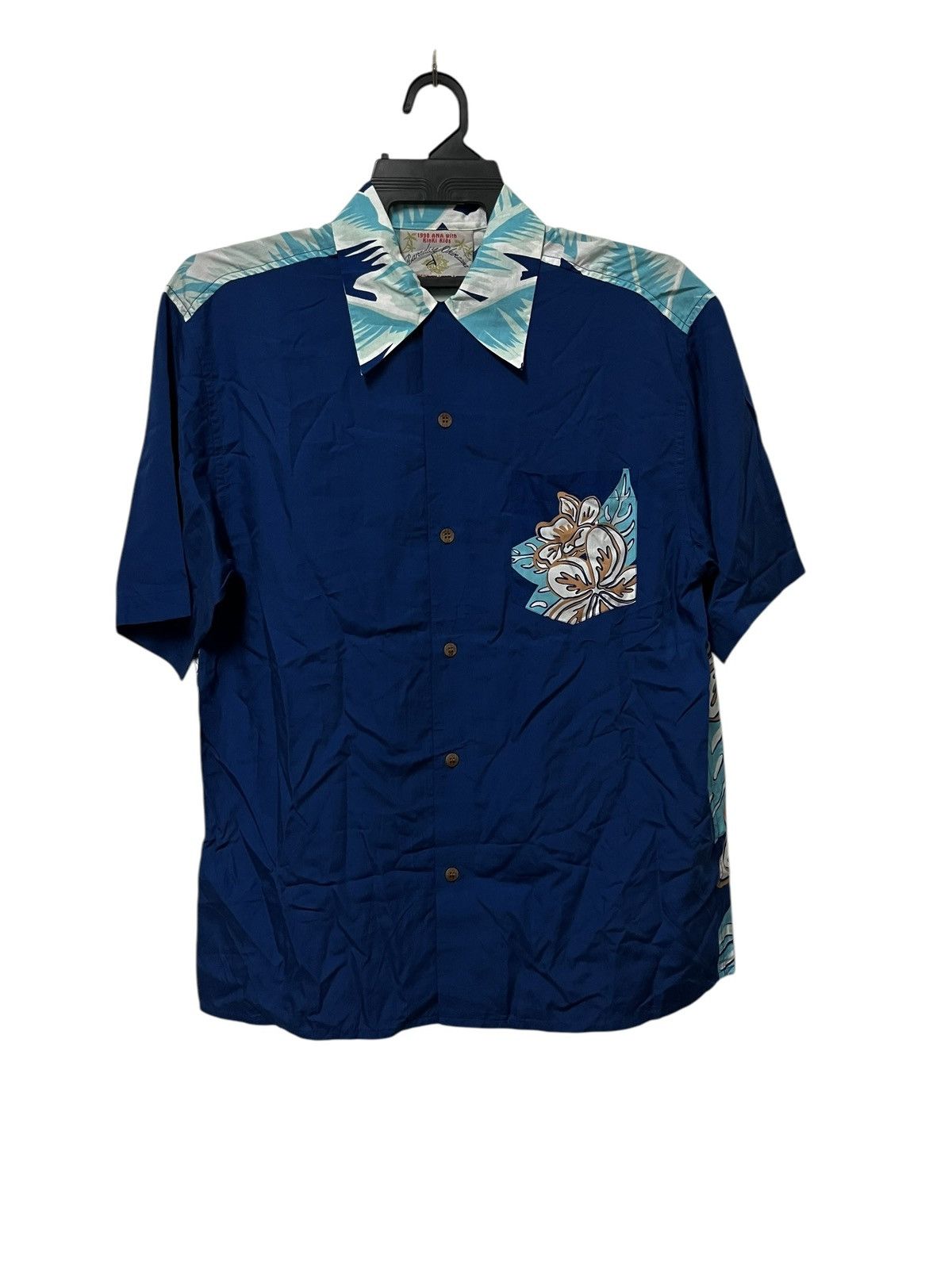 Japanese Brand × Vintage 🔥Vtg Paradise Okinawa Hawaiian Shirt Aloha Surfing Size US L / EU 52-54 / 3 - 2 Thumbnail