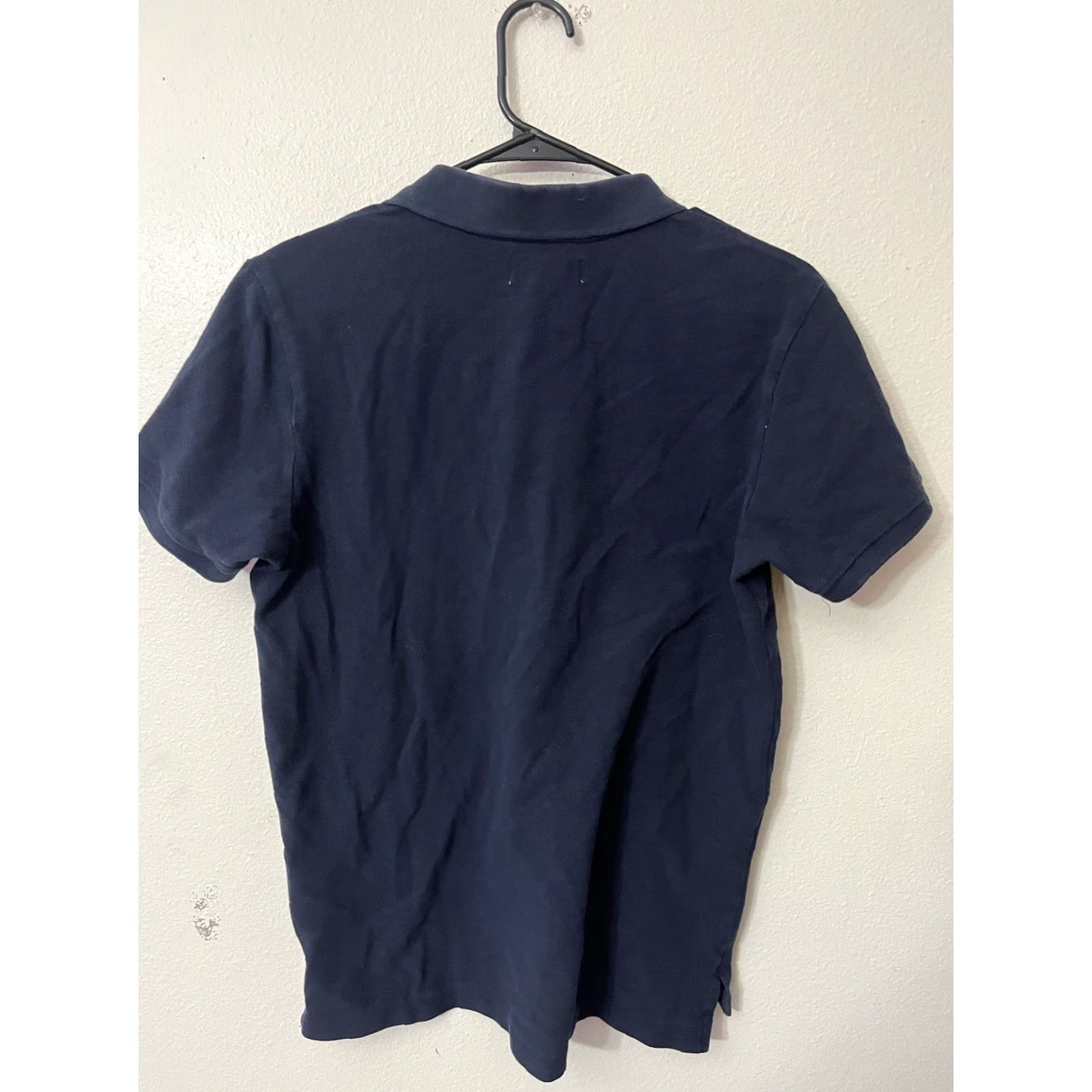 Aeropostale AeroPostale Mens Polo Shirt M Navy Blue Short Sleeve Preppy Collar Casual Shirt Size US M / EU 48-50 / 2 - 2 Thumbnail