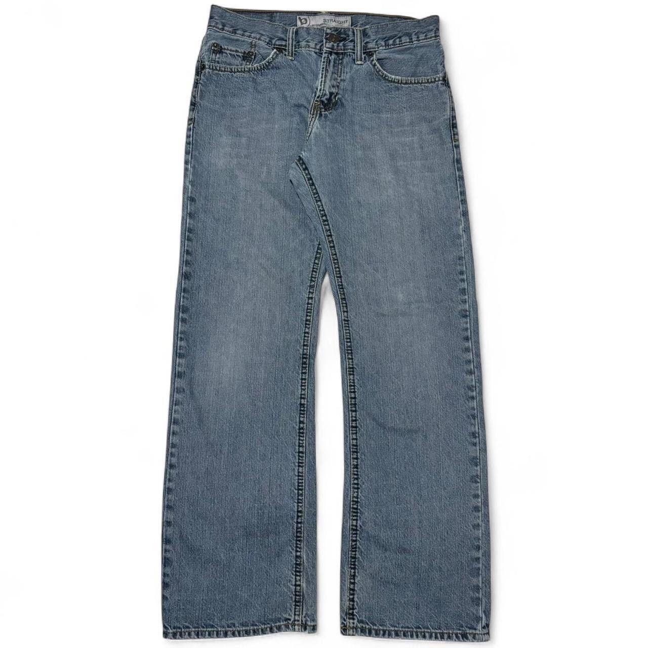 Bullhead Denim Co. × Vintage Vintage Y2K Faded Blue Straight Leg Fit Denim Jeans Size US 30 / EU 46 - 1 Thumbnail