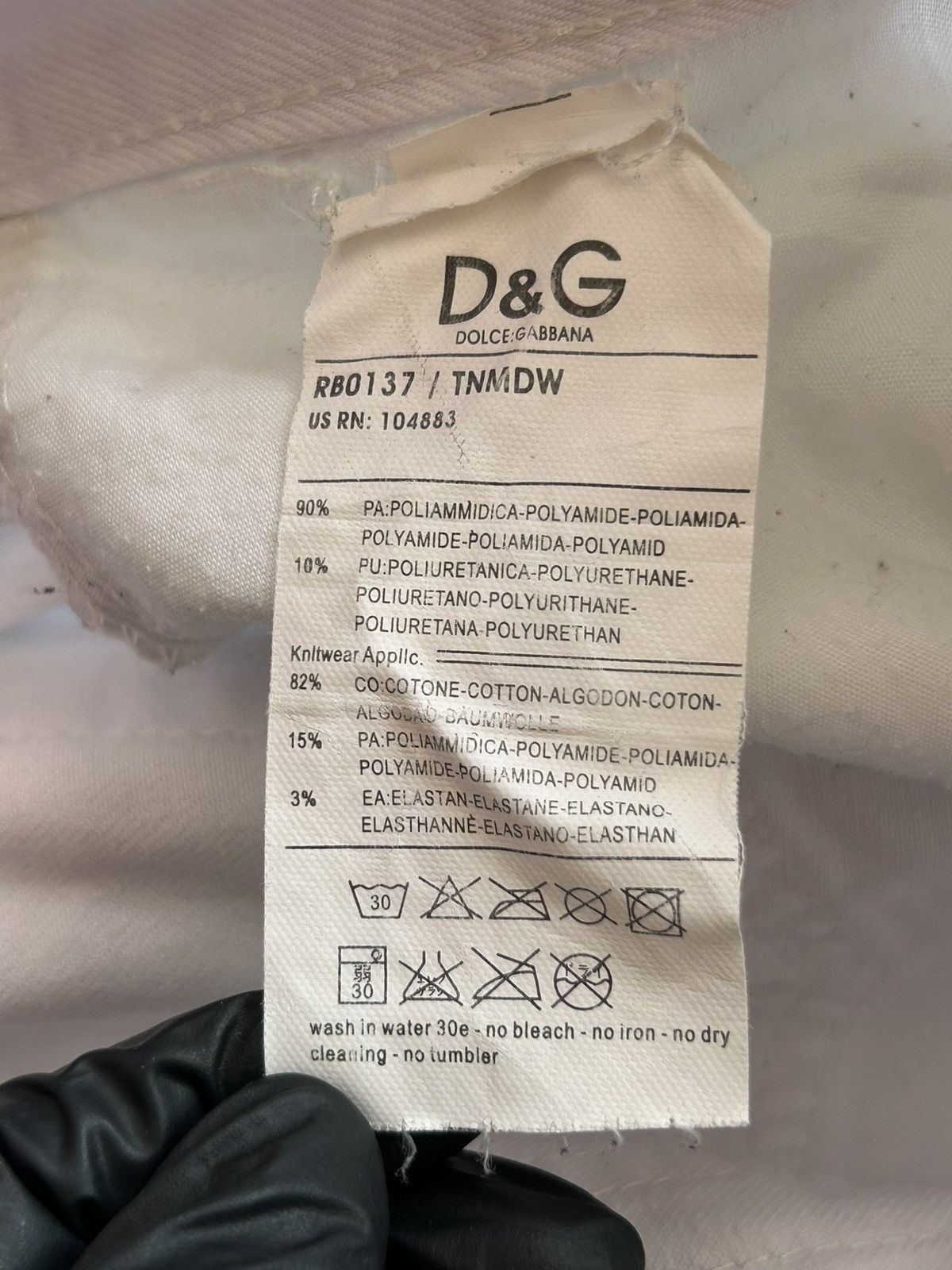Dolce & Gabbana × Vintage DOLCE AND GABANNA Size US 34 / EU 50 - 16 Thumbnail