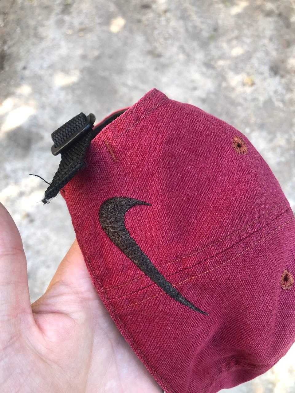 Nike × Vintage VERY RARE NIKE BIG LOGO SWOOSH CAP JAPAN STYLE Y2K 90s RETRO Size ONE SIZE - 6 Thumbnail