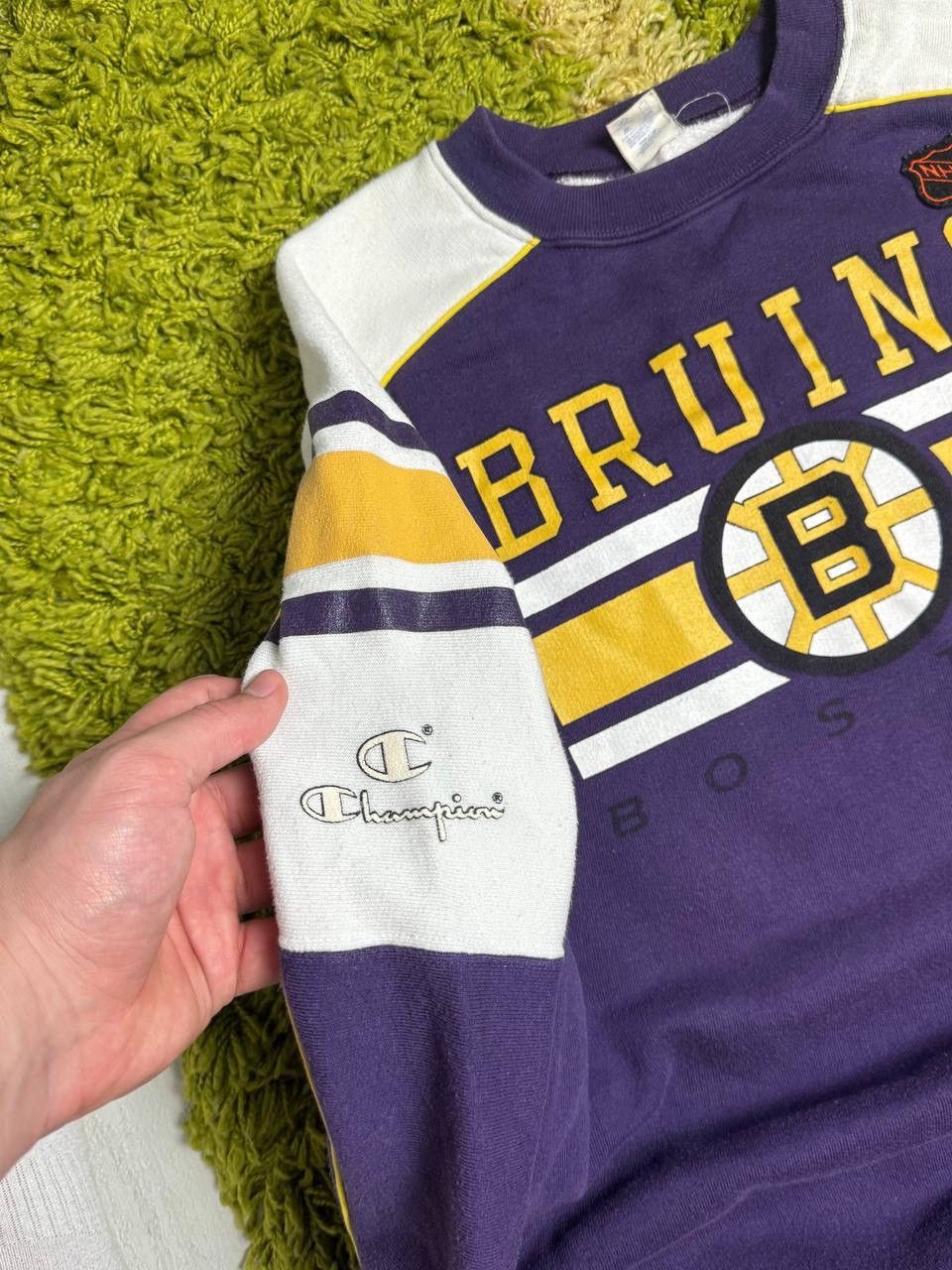 Champion Vintage 90s Champion Bruins Boston Sweatshirt Size US M / EU 48-50 / 2 - 3 Thumbnail