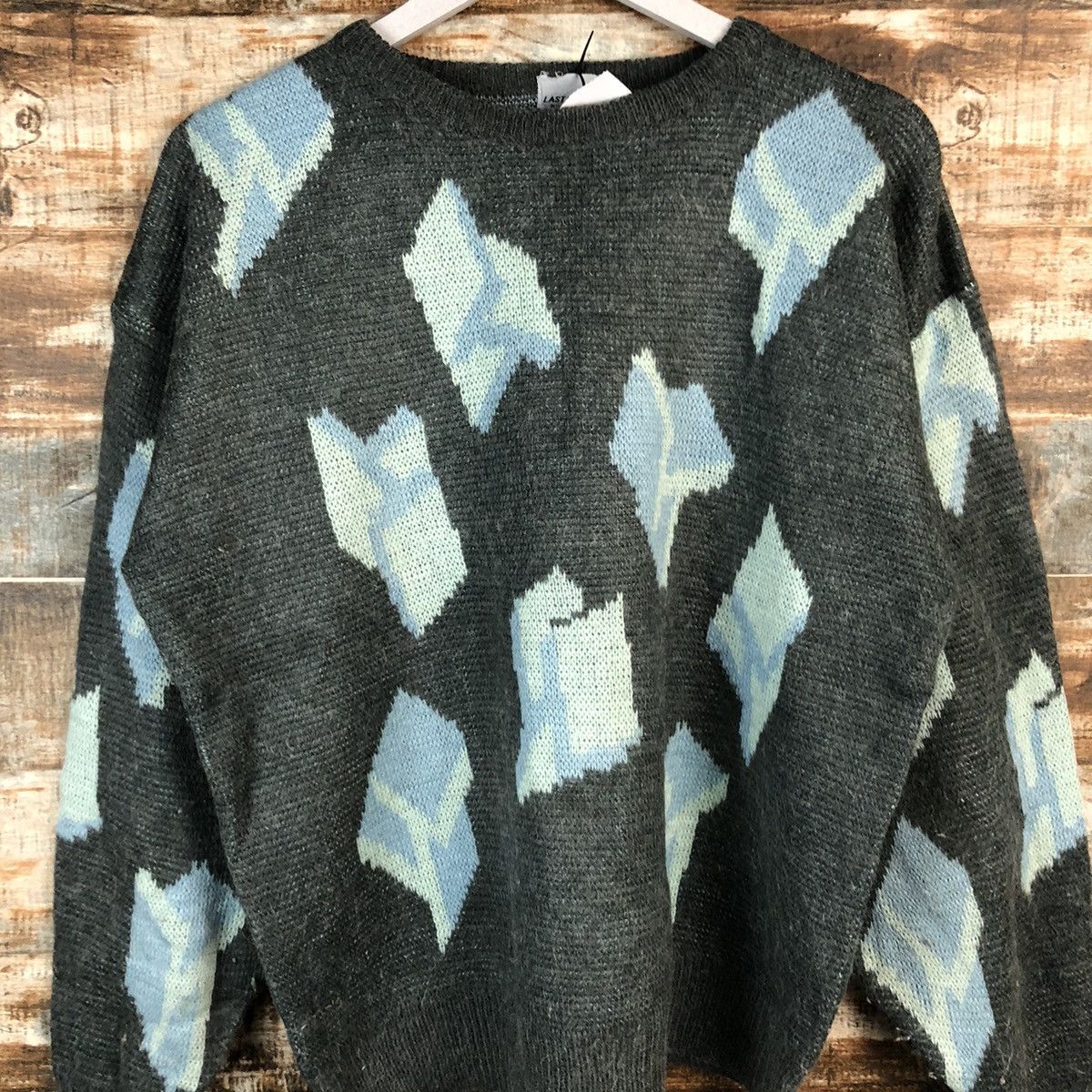 Homespun Knitwear × Japanese Brand Last Sands vintage Grey Knitwear sweatshirt #A2243 Size US M / EU 48-50 / 2 - 5 Thumbnail