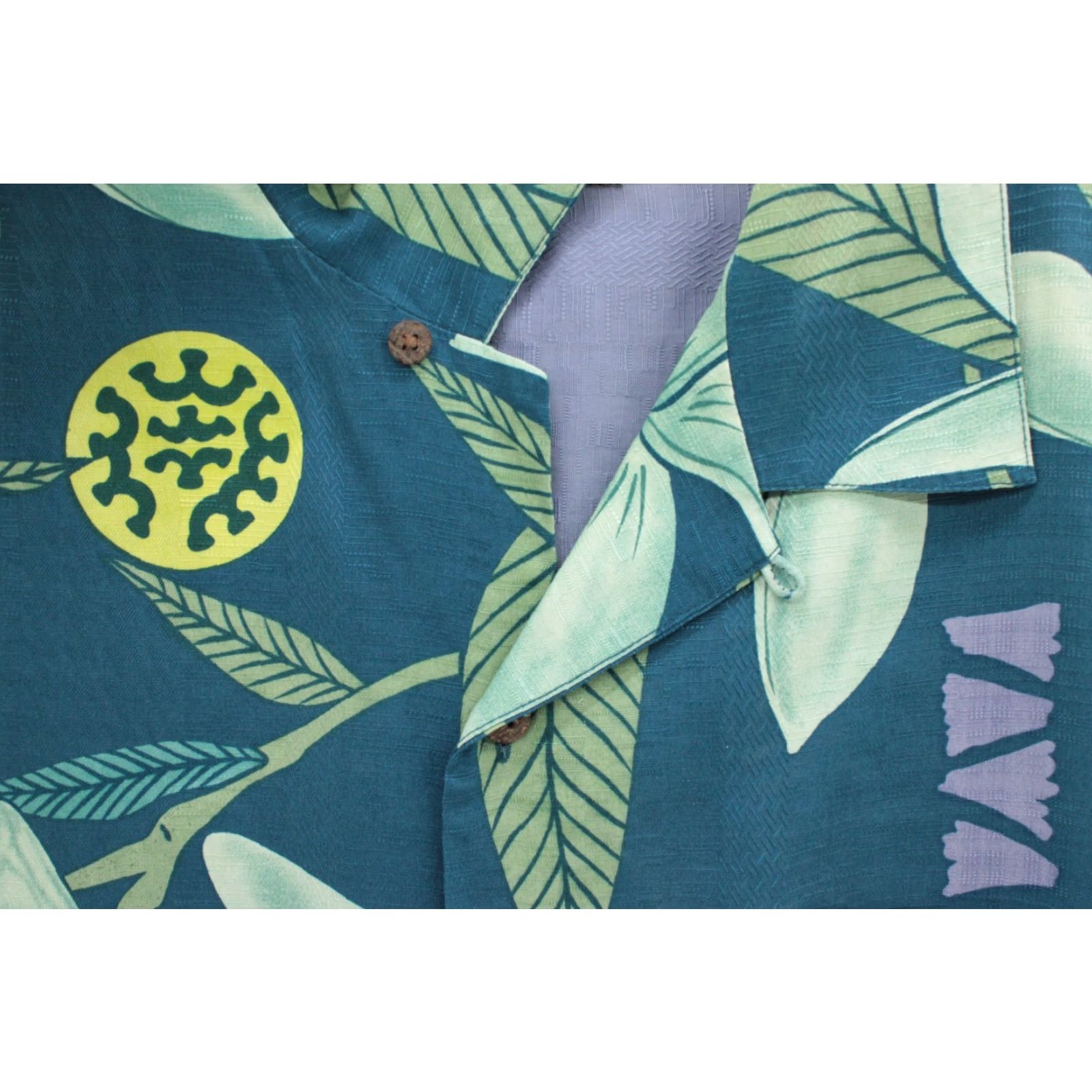 Tommy Bahama Tommy Bahama Camp Shirt Mens Large Blue Floral Silk Hawaiian Silk Vacation Luau Camp Collar Button-Up Beach Designer Dad Hawaiian Shirt Size US L / EU 52-54 / 3 - 2 Thumbnail