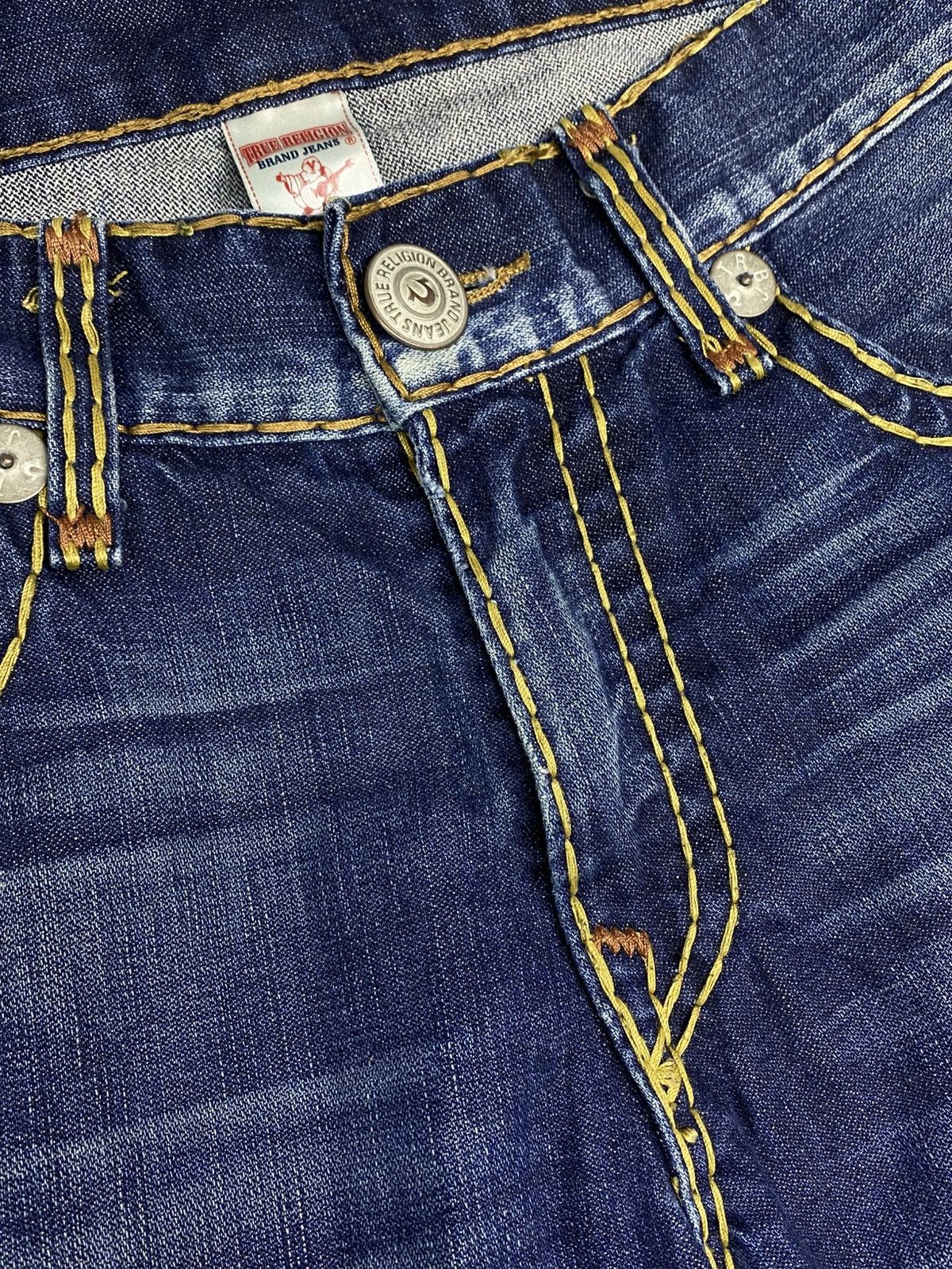 True Religion True Religion Ricky Jeans Made In USA Straight Stitched Y2K Size US 34 / EU 50 - 17 Thumbnail