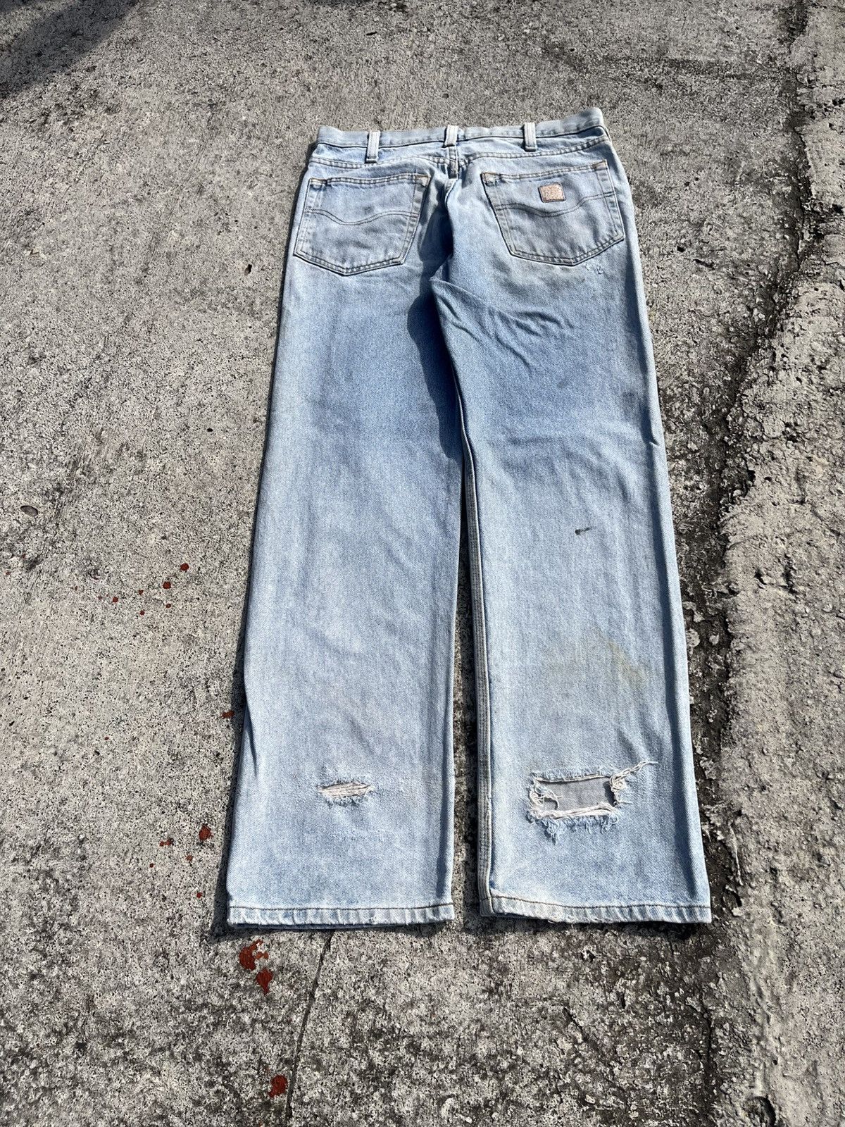 Carhartt Vintage Distressed Carharrt Jeans Size US 32 / EU 48 - 8 Thumbnail