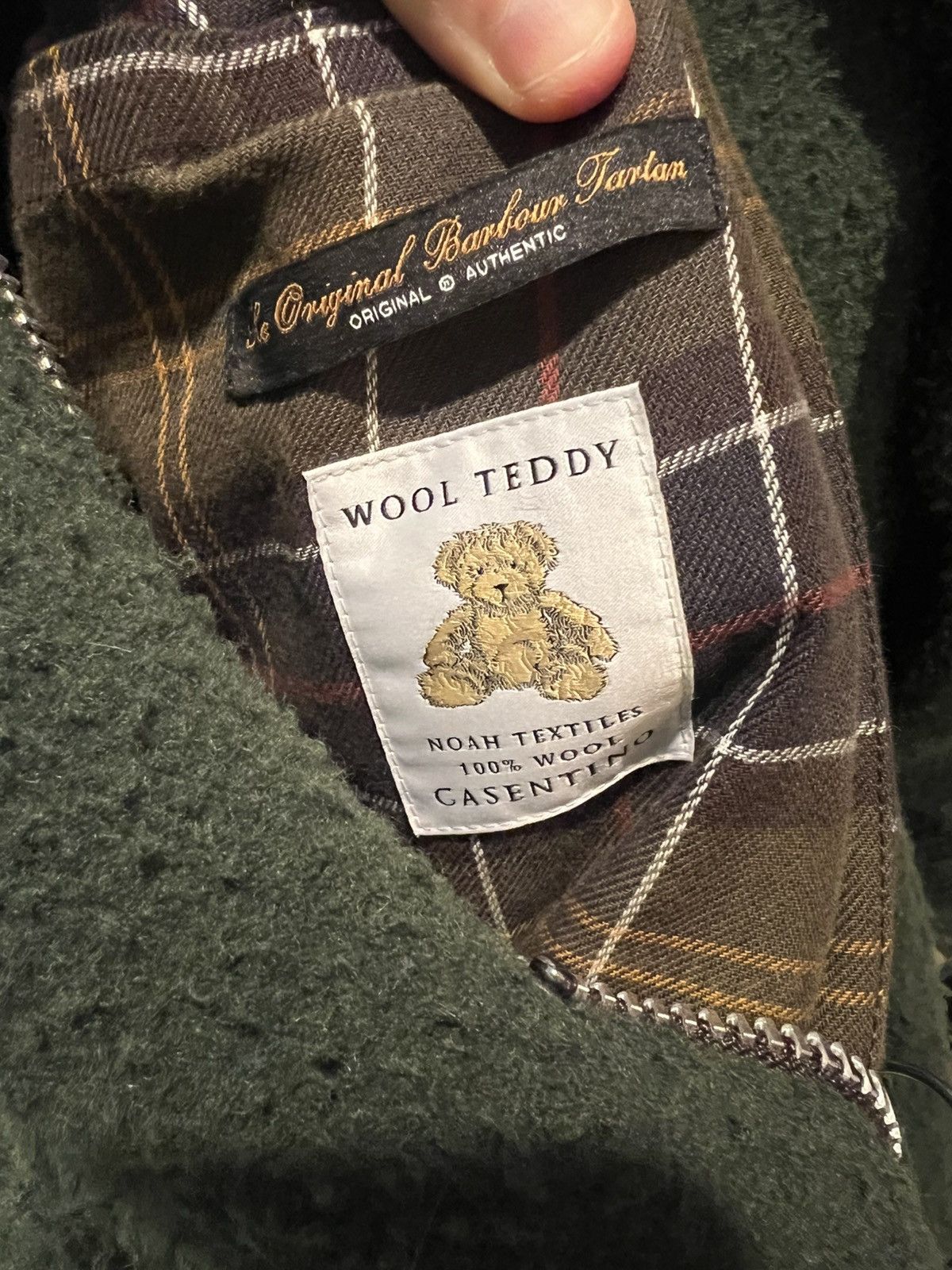 Barbour × Noah Noah X Barbour Wool Teddy Bedale Jacket Size US L / EU 52-54 / 3 - 23 Thumbnail