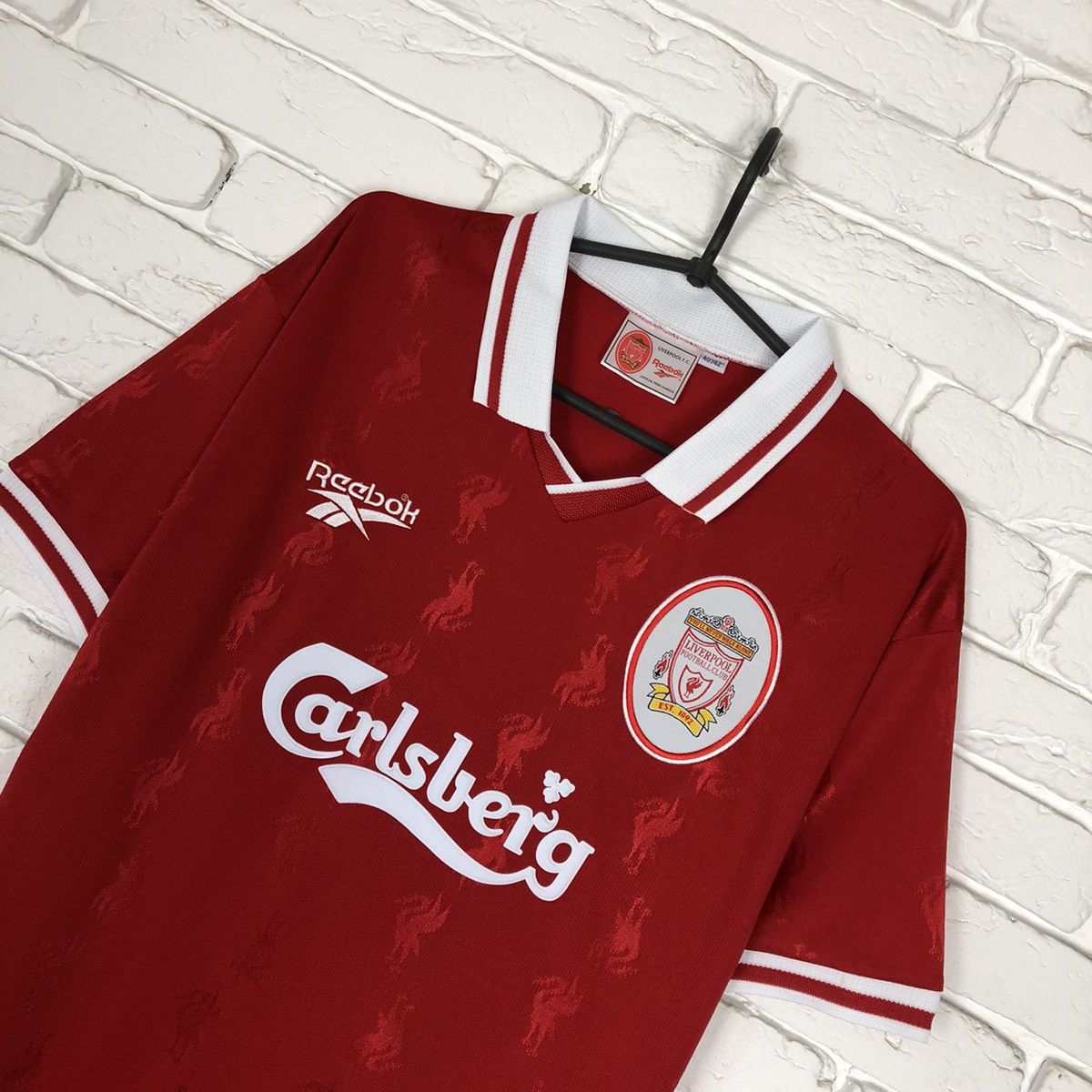 Vintage Retro copy Liverpool 1996 1998 home jersey Size US M / EU 48-50 / 2 - 2 Thumbnail