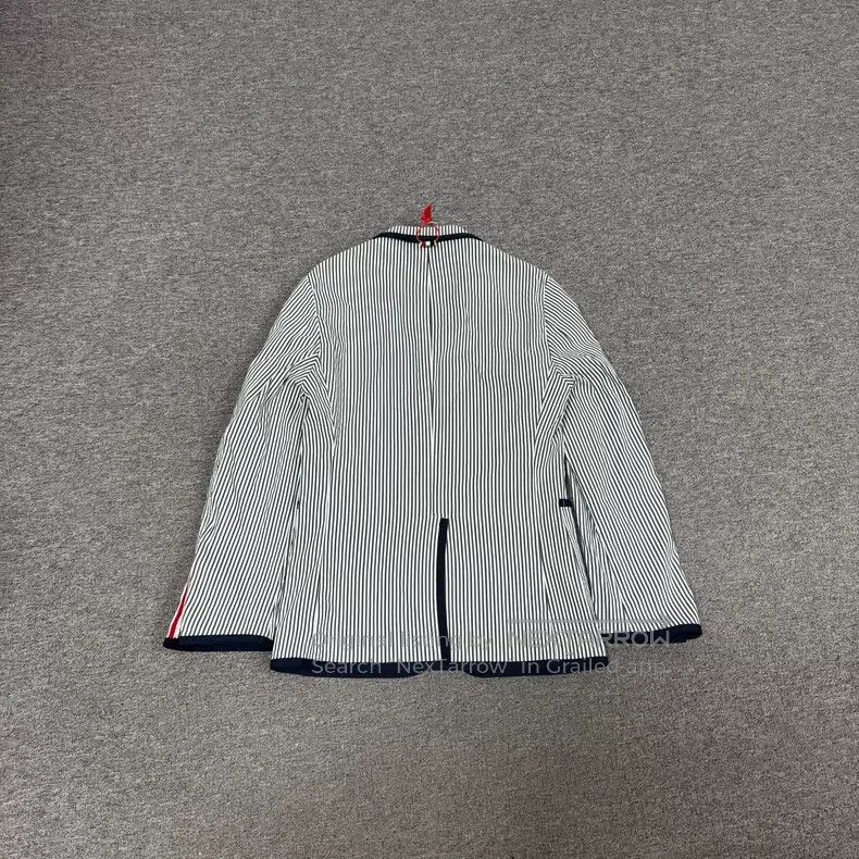 Thom Browne Thom Browne Striped coat Size US S / EU 44-46 / 1 - 2 Thumbnail