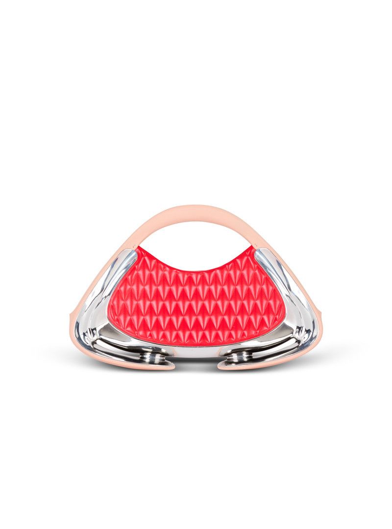 Balmain o1s1wg111225 Size:OS/Jolie Madame Tote Bag in Red Size ONE SIZE - 2 Thumbnail