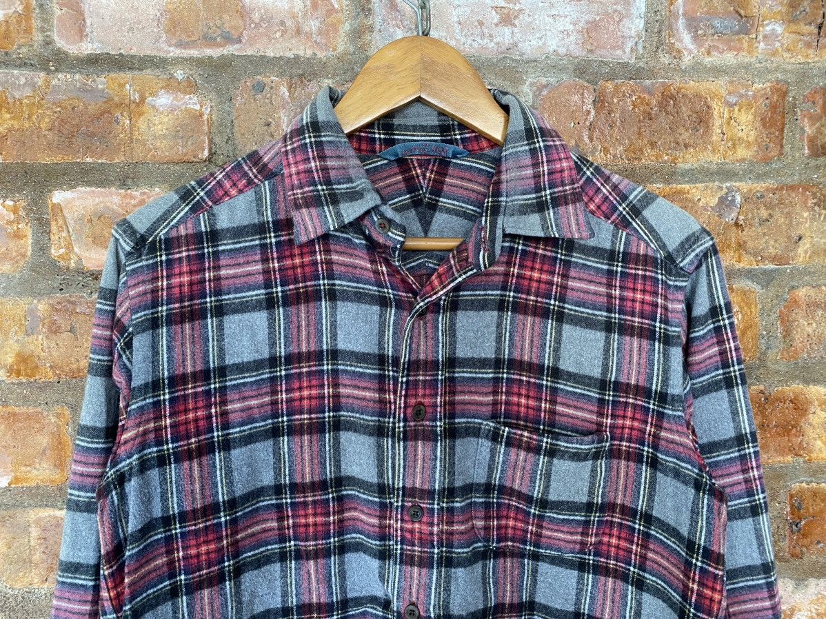 45rpm 45RPM checked shadow flannel Size US M / EU 48-50 / 2 - 3 Thumbnail