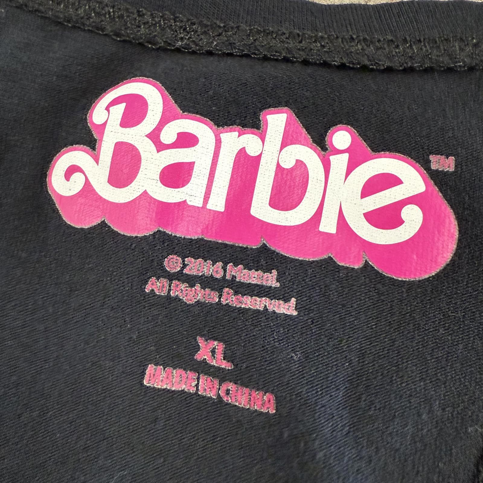 Designer NWOT Women's Barbie 80s Corvette Graphic Tank Top - XL Size XL / US 12-14 / IT 48-50 - 3 Thumbnail