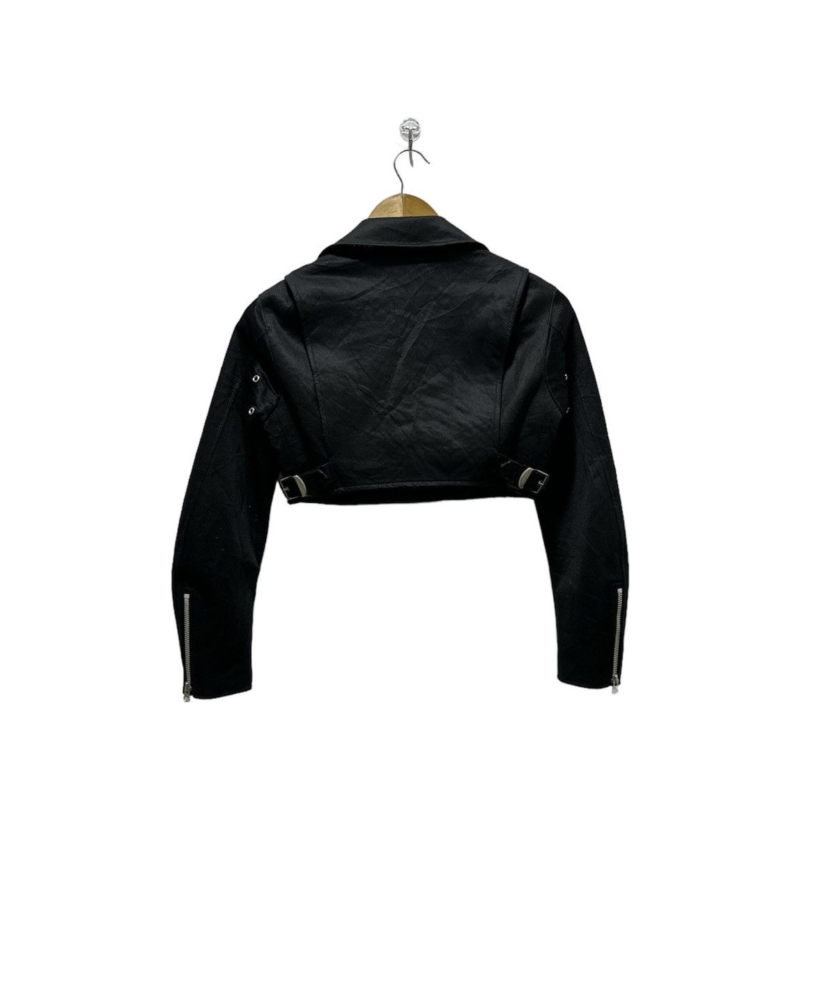 Comme des Garcons Junya Watanabe CDG Double Collar Cropped Jacket Design AD11 Size S / US 4 / IT 40 - 2 Thumbnail