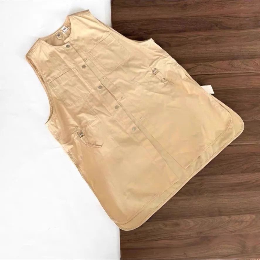Hermes Hermes Vest Mini Dresses 38 Size S / US 4 / IT 40 - 1 Thumbnail