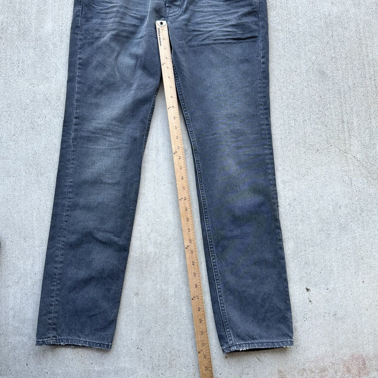 Allsaints Allsaints Jeans Men Size 34x32 Gray Slim Straight Denim Size US 34 / EU 50 - 8 Thumbnail