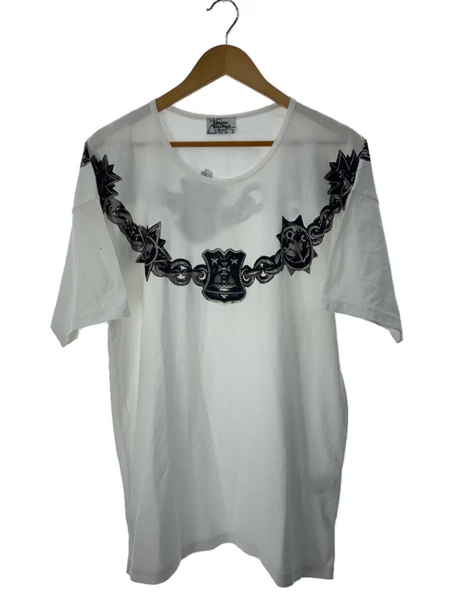 Vivienne Westwood Medallion Orb Chain Necklace Tee Size US XL / EU 56 / 4 - 1 Thumbnail