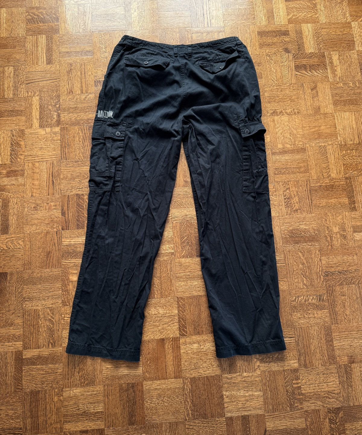 Harley Davidson Vintage Y2K Harley Davidson Embroidered Cargo Pants Size US 36 / EU 52 - 2 Thumbnail